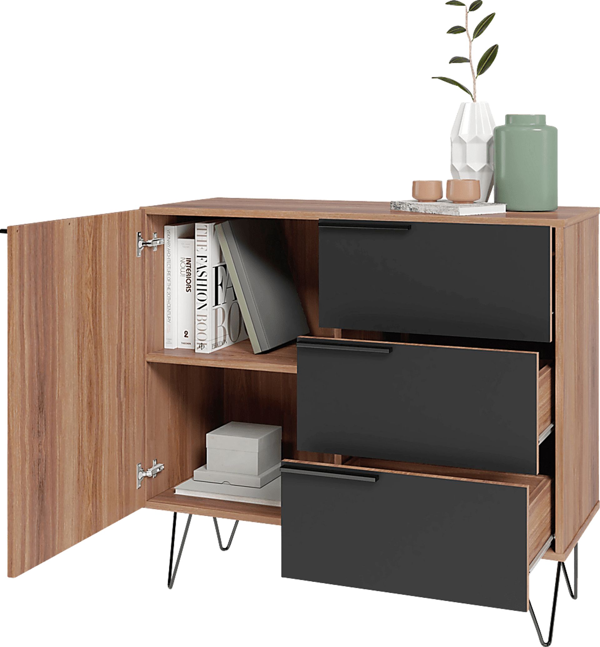 Leihigh Black Dresser - Image 3