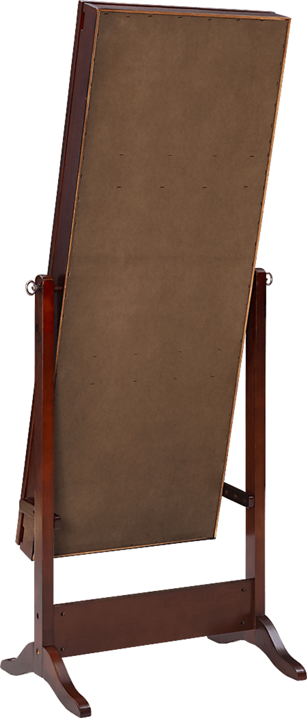 Lejuene Cherry Dark Wood Jewelry Armoire | Rooms to Go