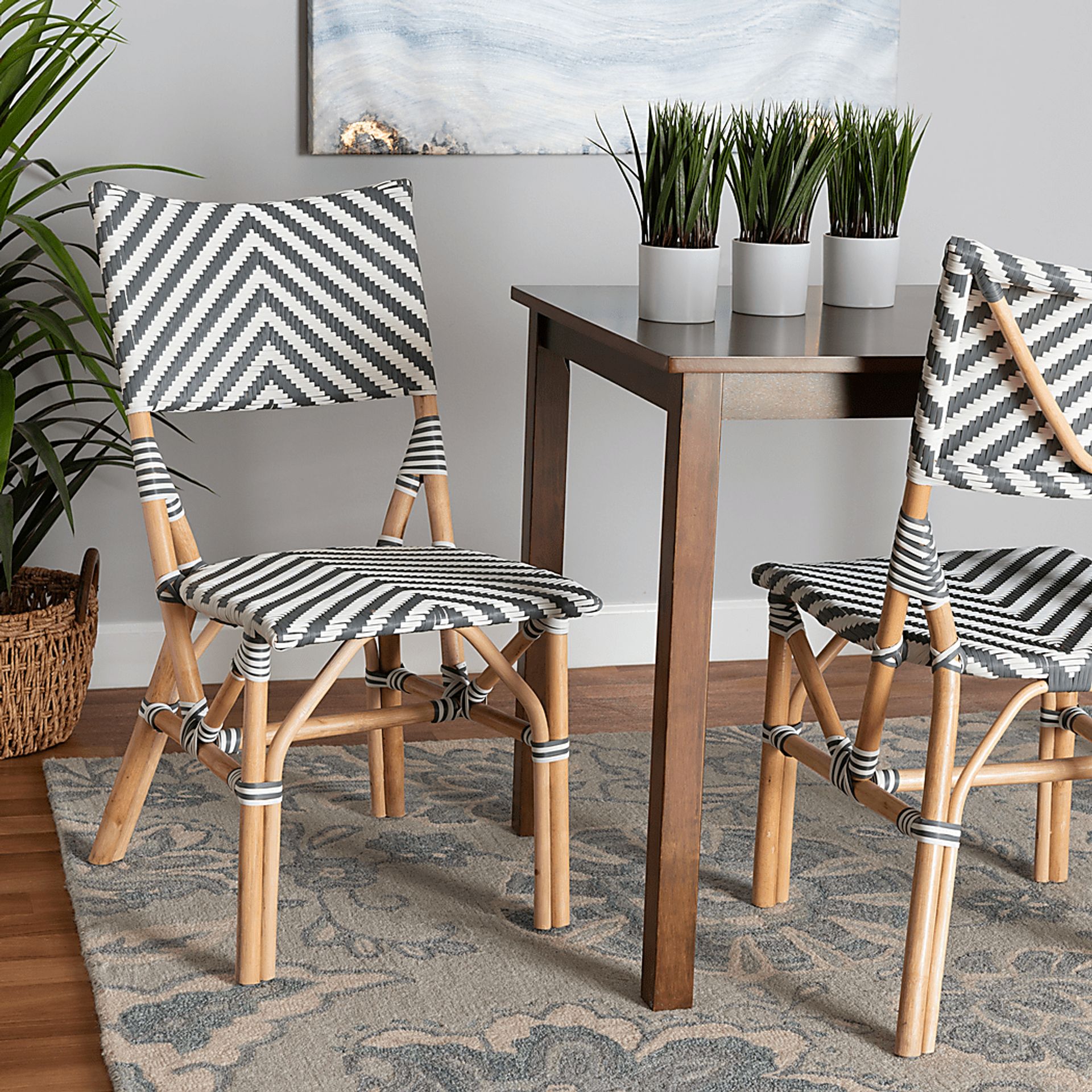 Leksich Gray Dining Chair - Image 2