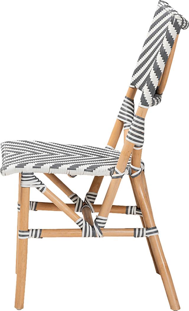 Leksich Gray Dining Chair - Thumbnail - Image 5