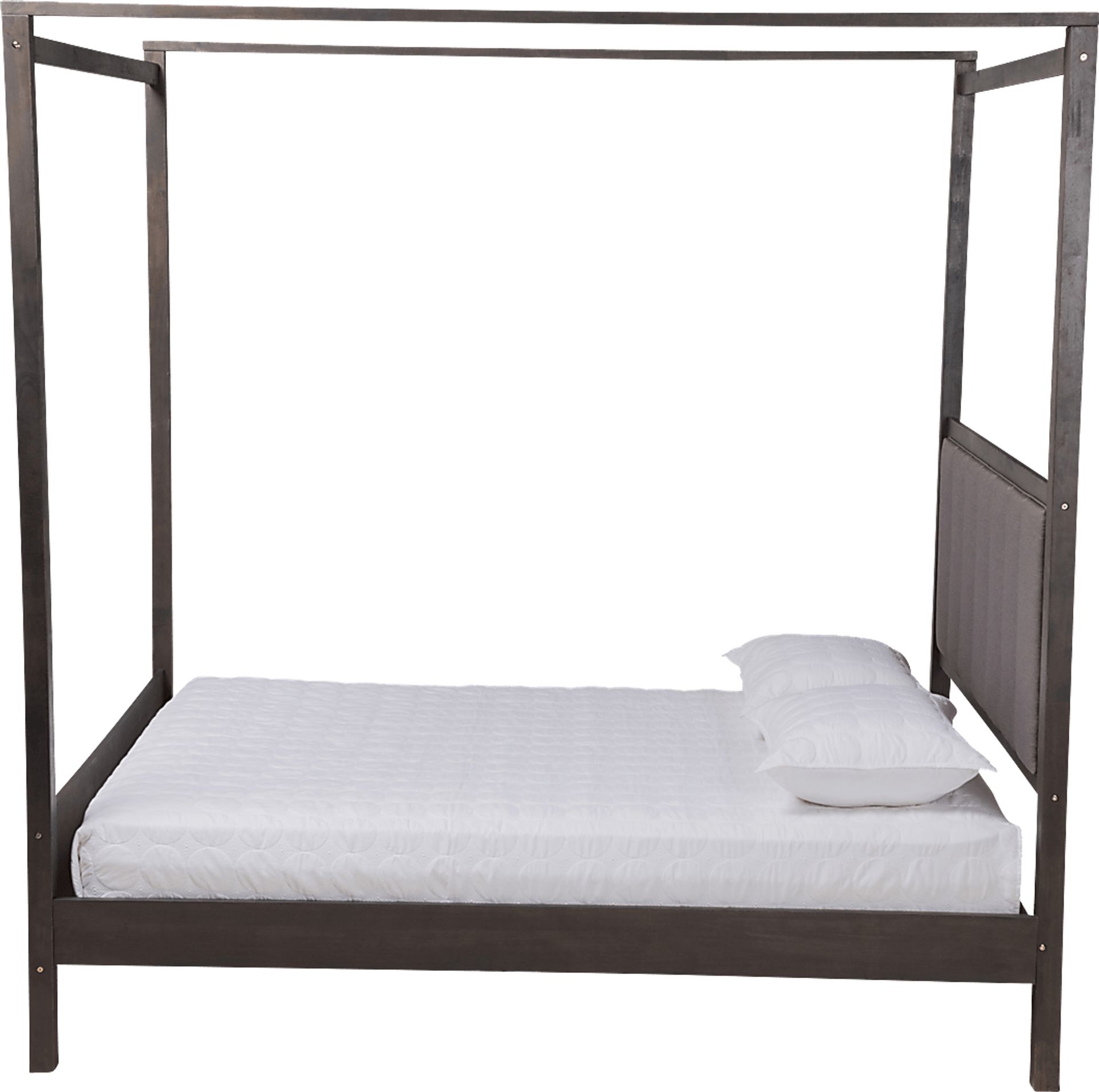 Lelane Gray King Canopy Bed - Image 2