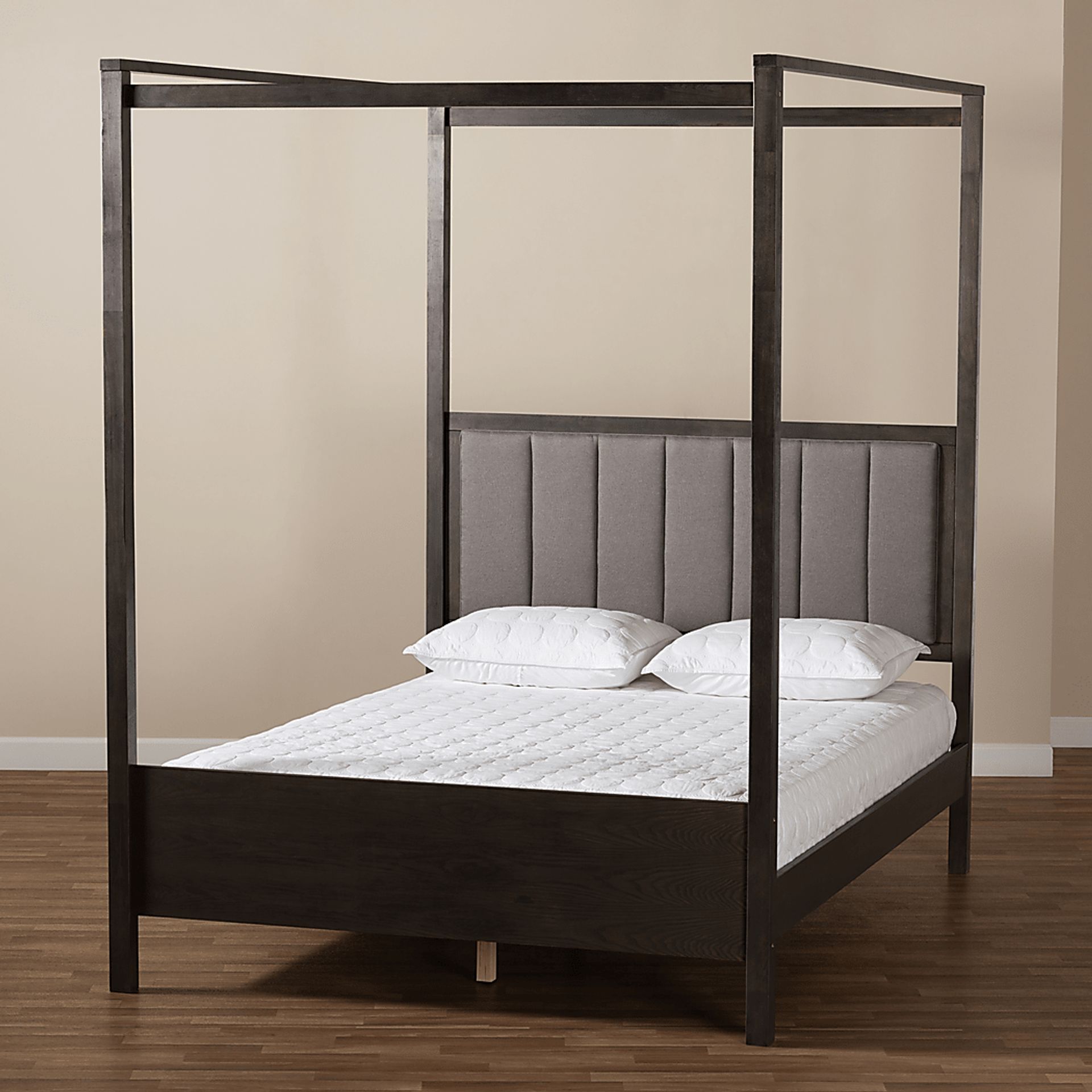 Lelane Gray King Canopy Bed - Image 7