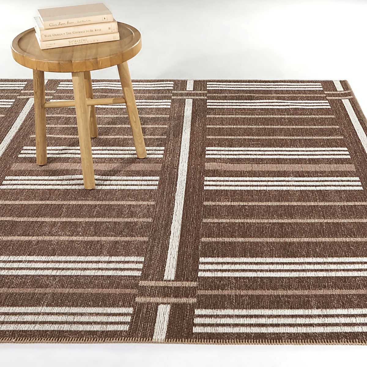 Lella Copper Brown,Orange,Yellow Rugs | Rooms to Go