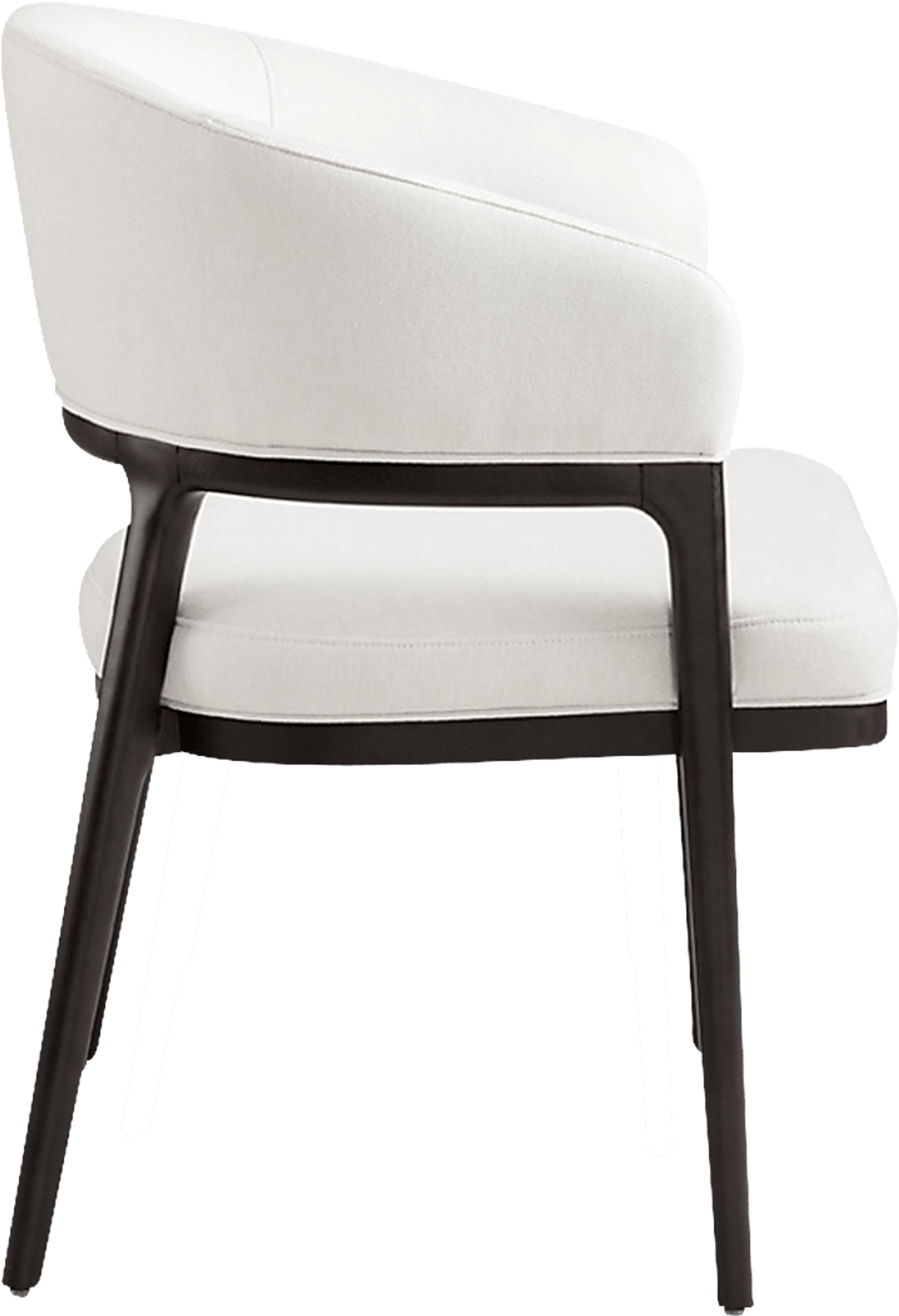 Lelseys White Arm Chair - Image 3