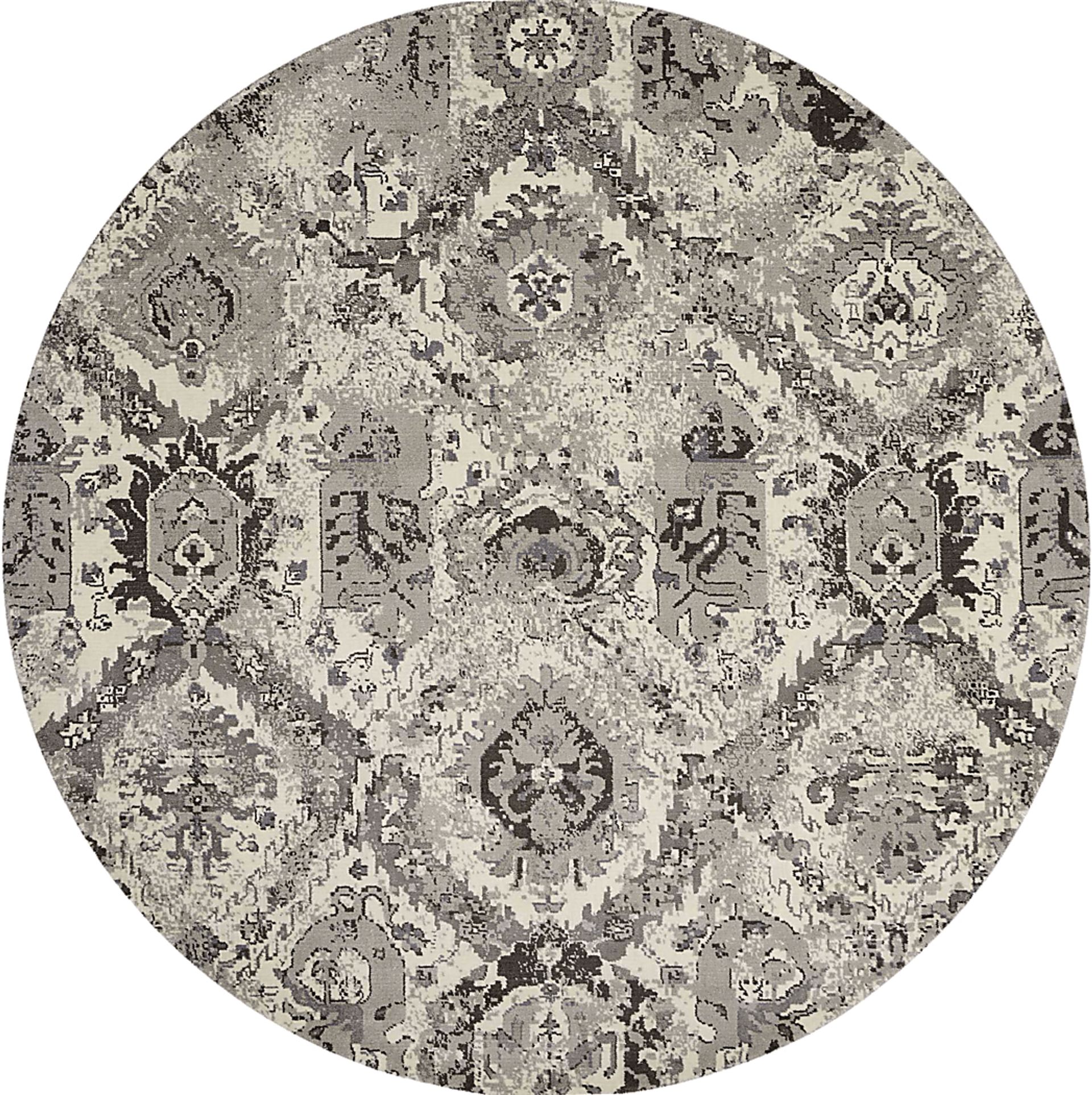 Lembu Twilight 8' Round Rug - Image 1