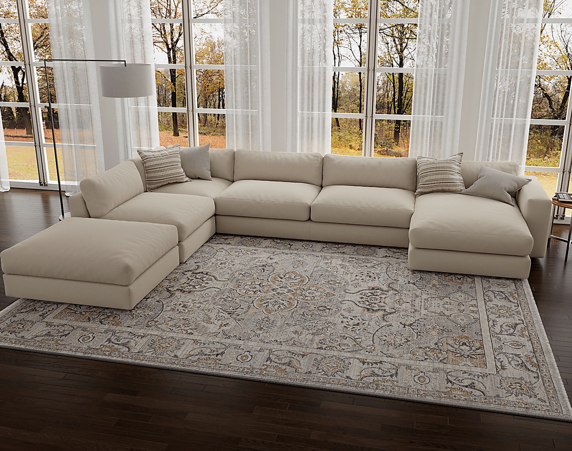 Lemdosa Gray 5' x 7'8 Rug - Image 2