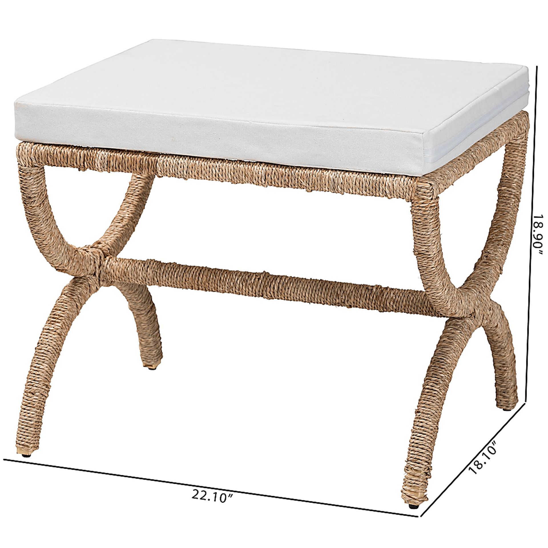 Lemhi Brown Ottoman - Image 8