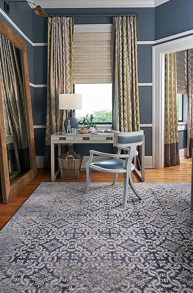 Lemisle Blue 6'7 x 9'10 Rug - Thumbnail - Image 2