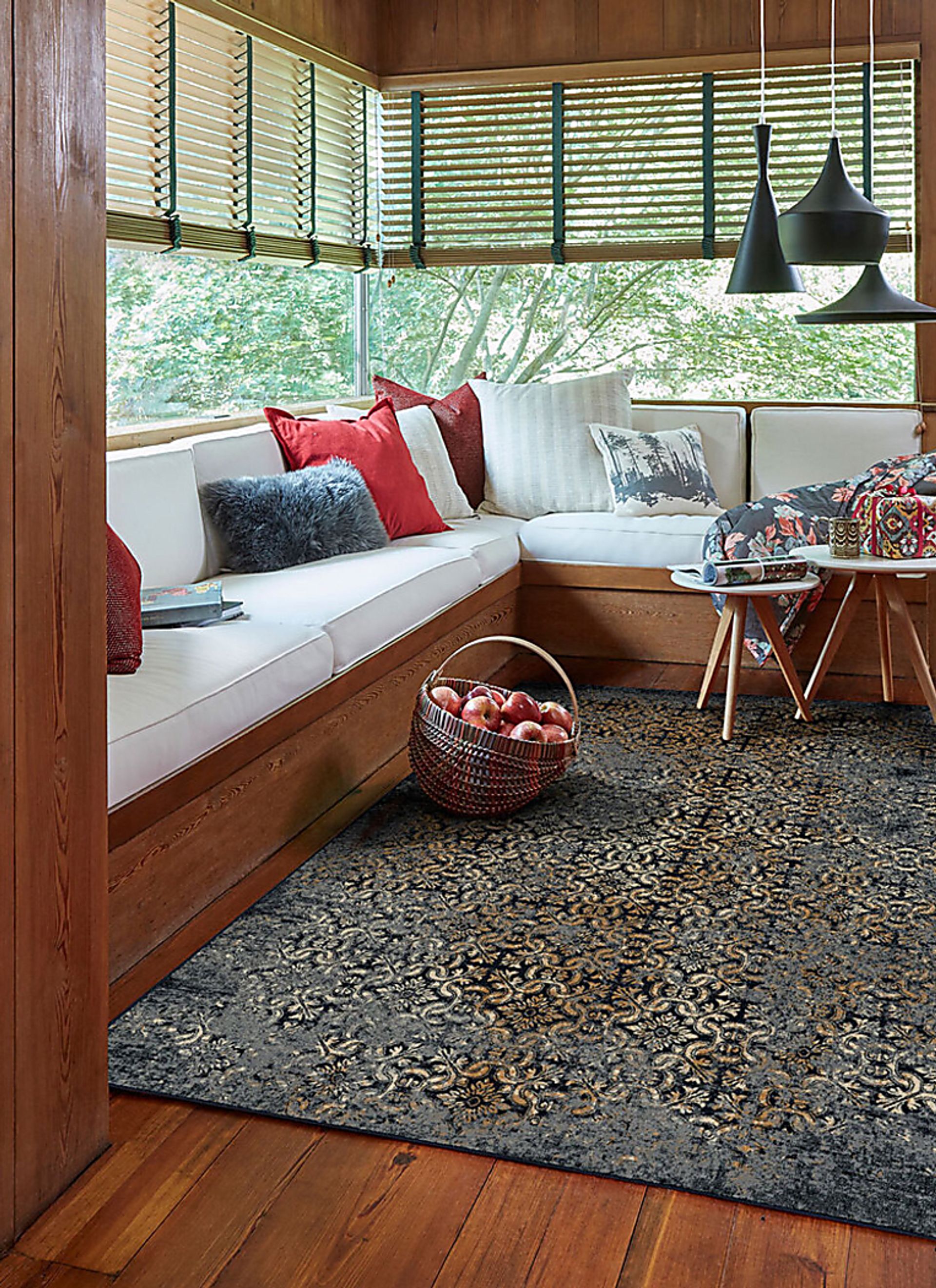 Lemisle Navy 7'10 x 11' Rug - Image 2