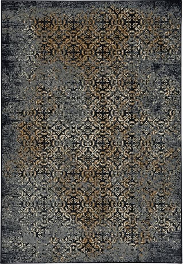 Lemisle Navy 7'10 x 11' Rug - Thumbnail - Image 1