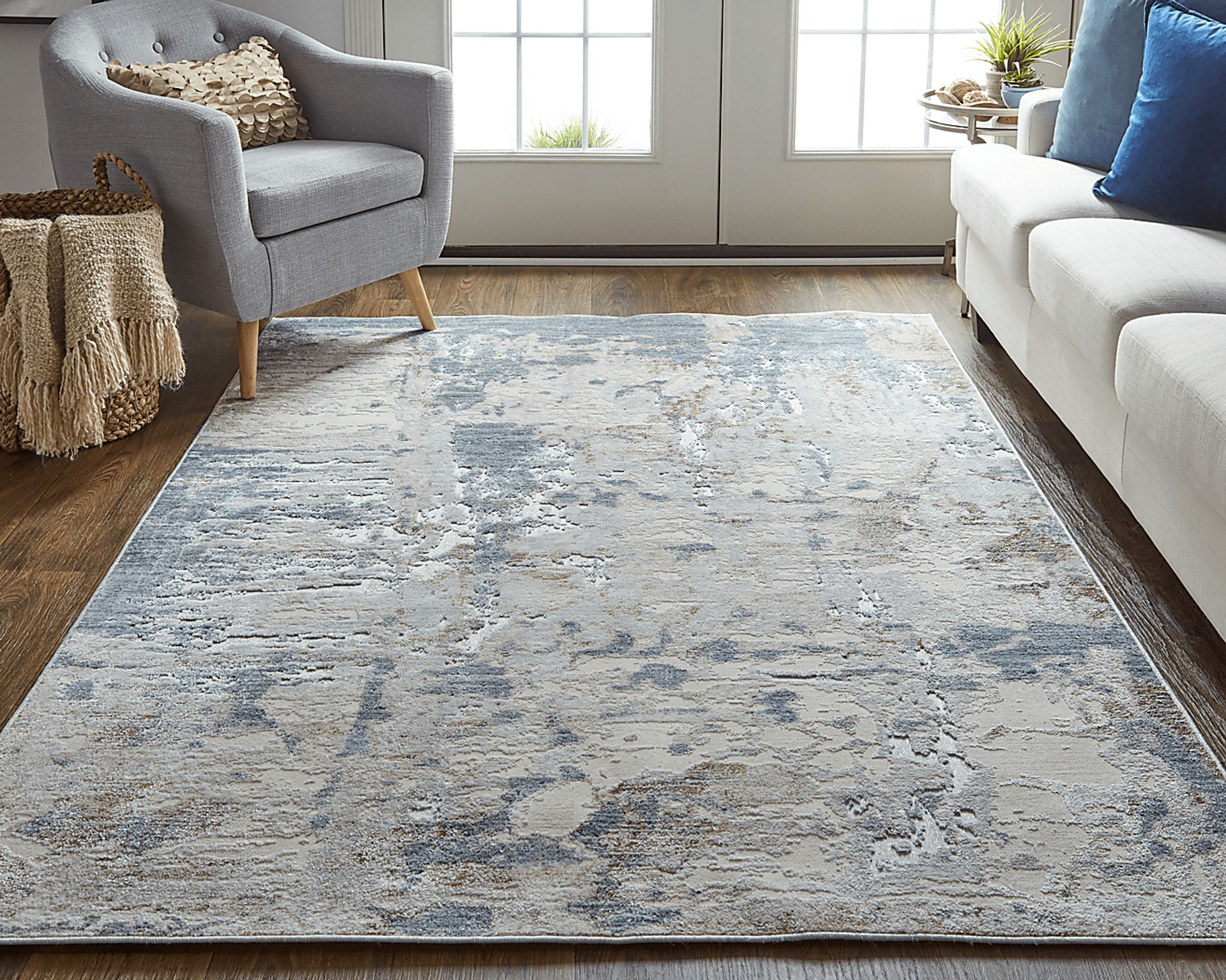 Lemnos Blue 7'10 x 9'6 Rug - Image 2