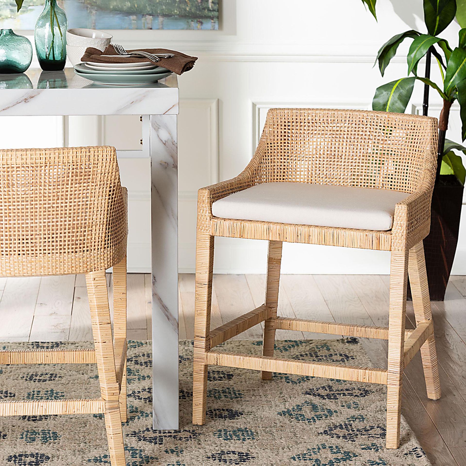 Lemonbeat Natural Counter Height Stool - Image 2