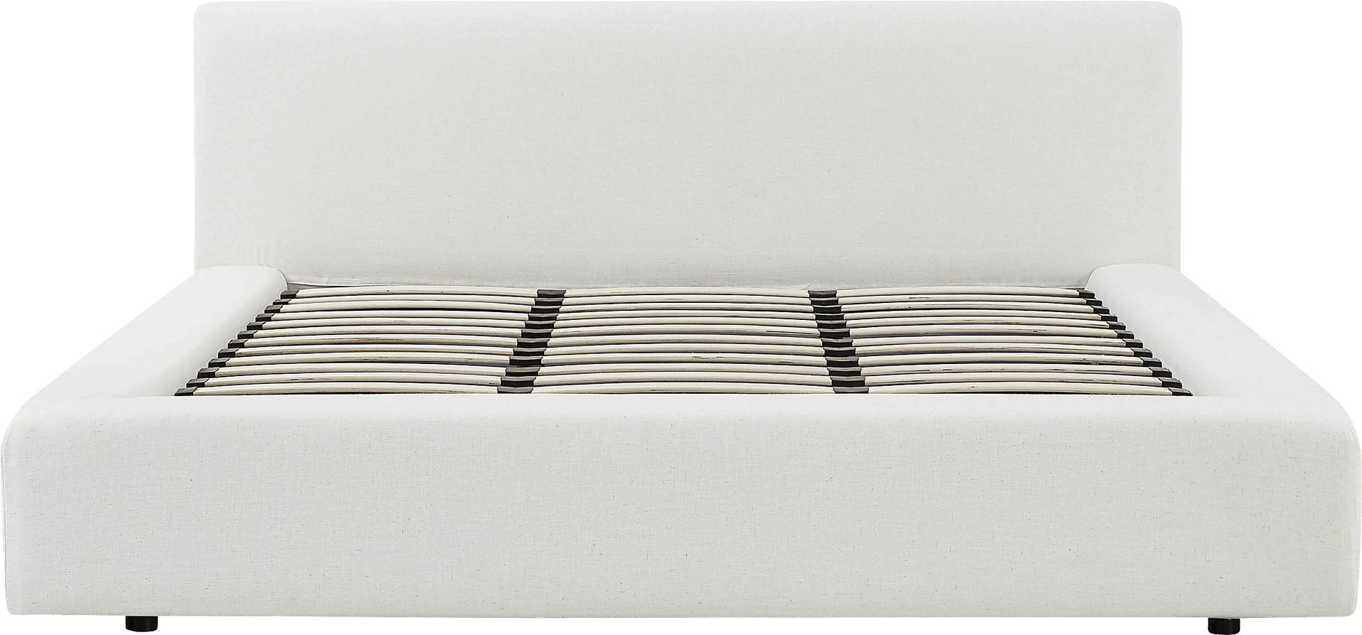 Lemonwares Cream King Storage Bed - Image 3