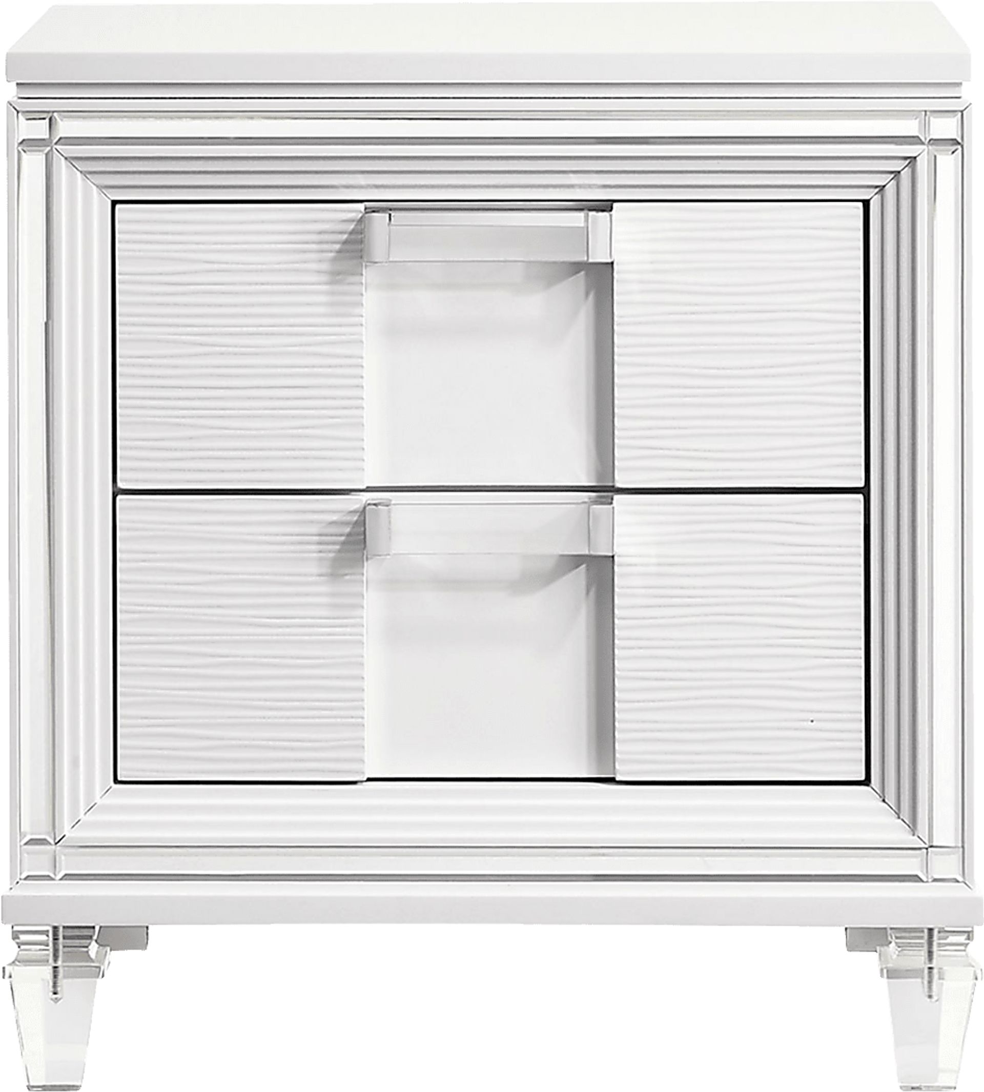 Lemotors White Nightstand - Image 3