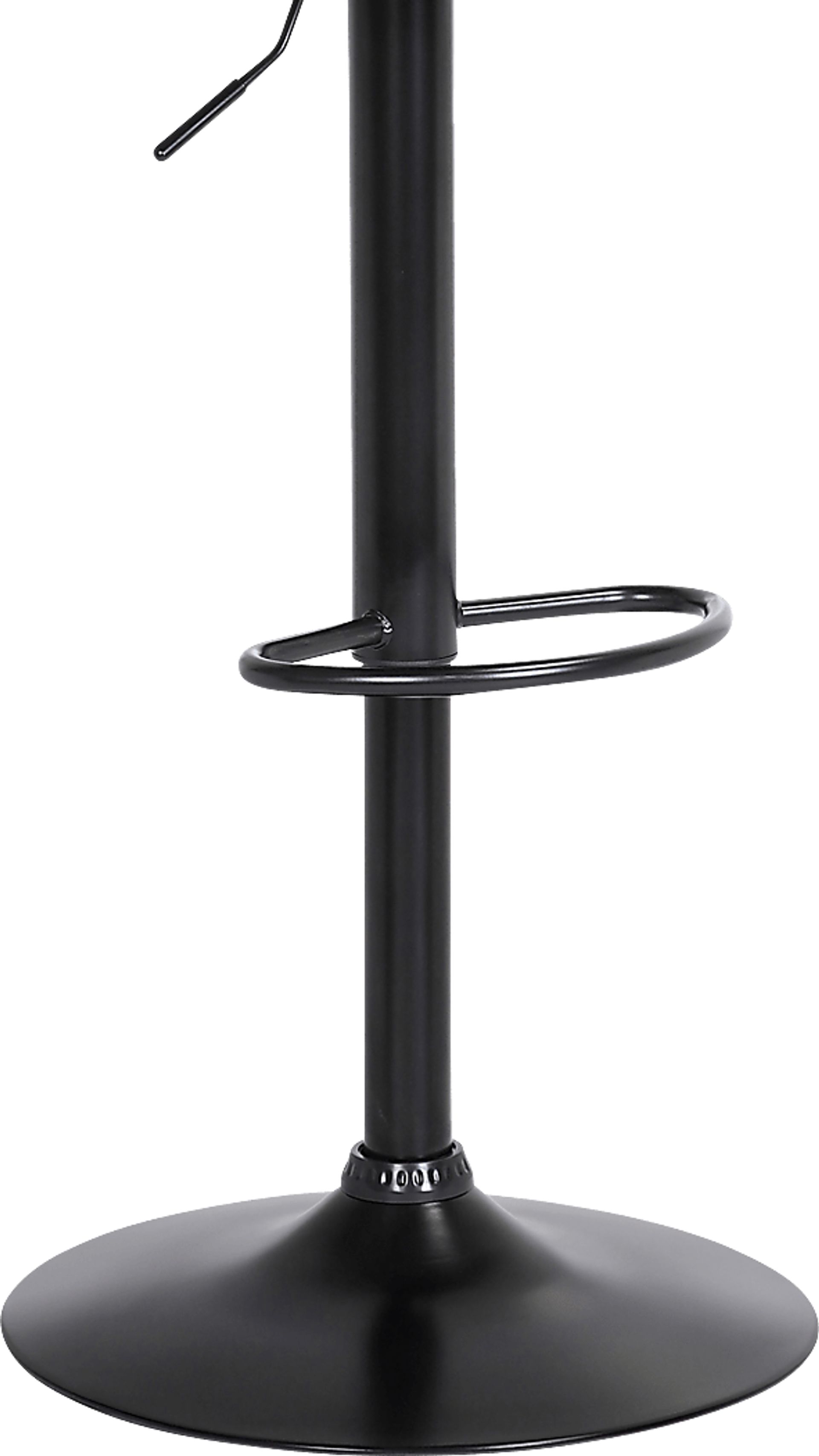 Lemsea Gray Adjustable Barstool - Image 9