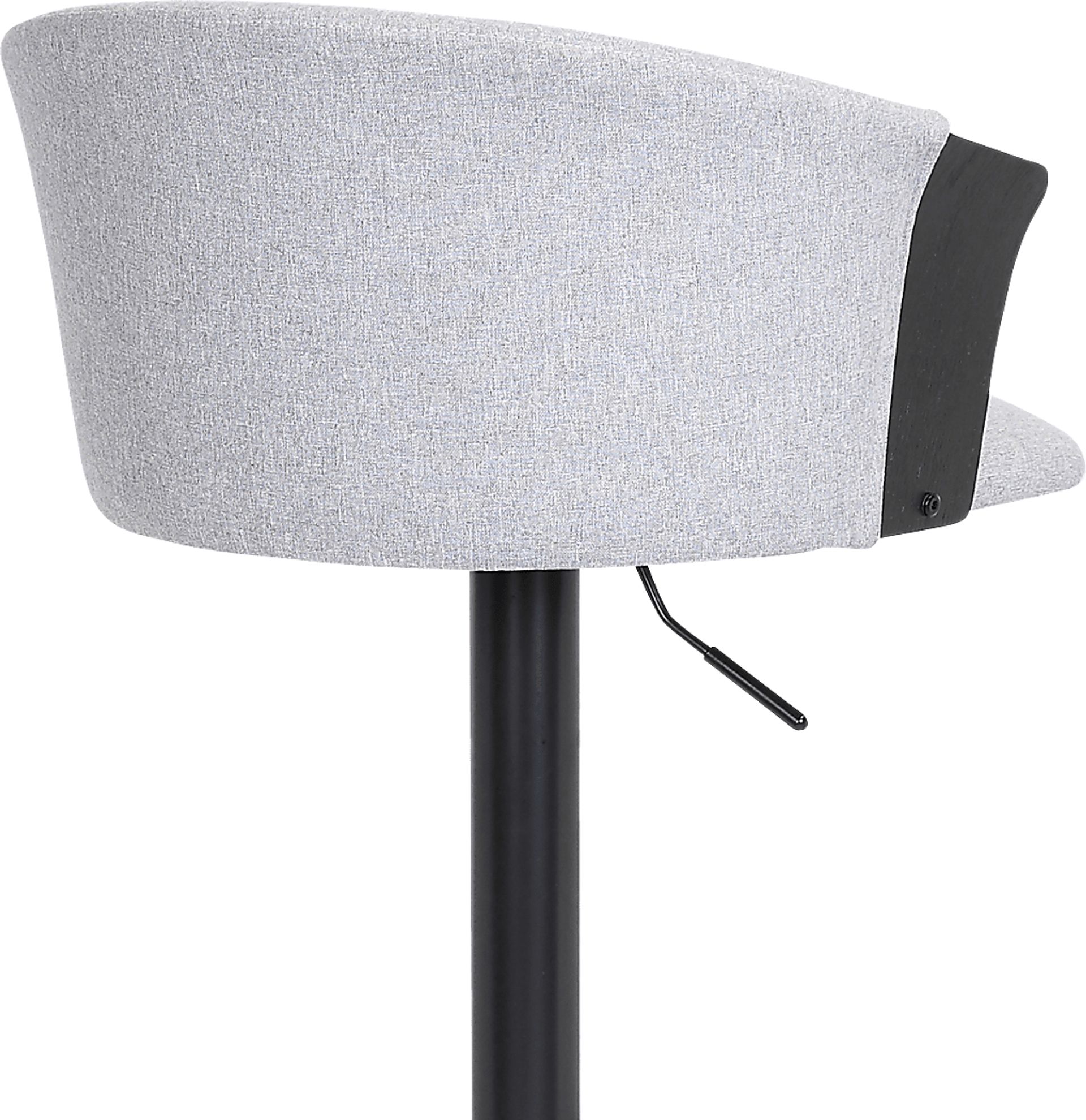 Lemsea Gray Adjustable Barstool - Image 8