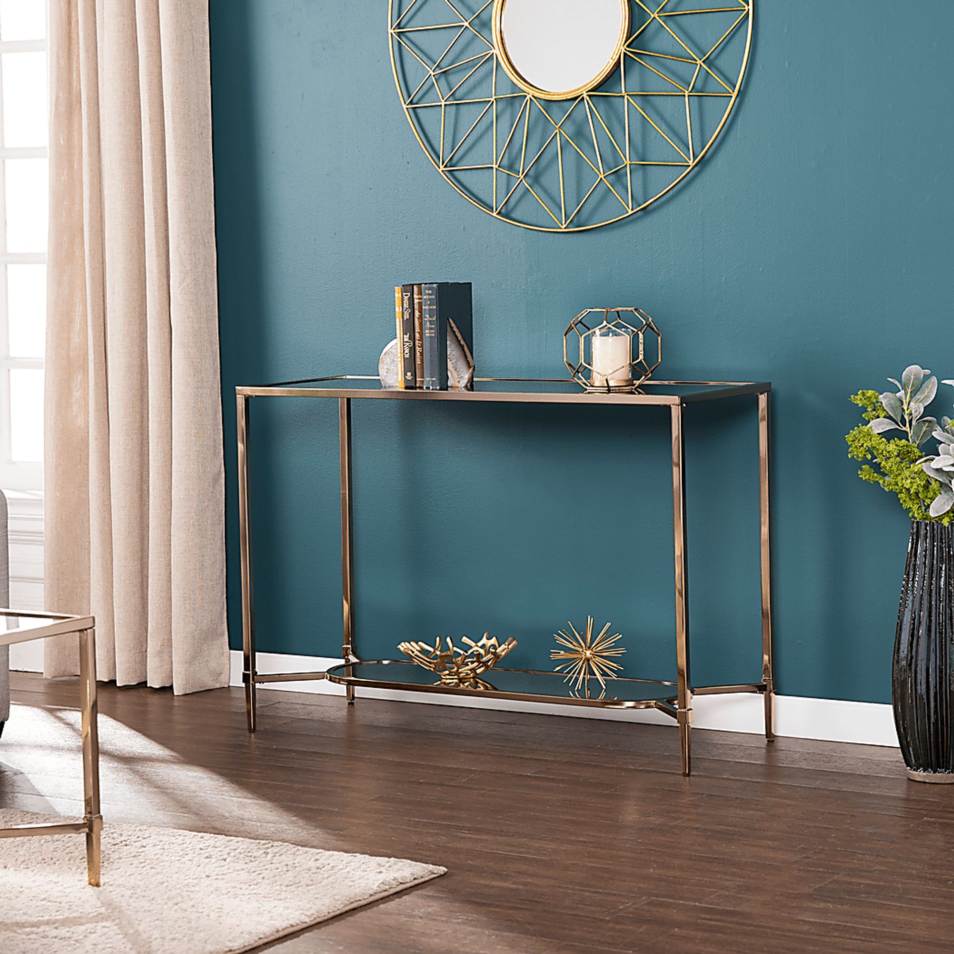 Lenape Champagne Console Table - Image 2