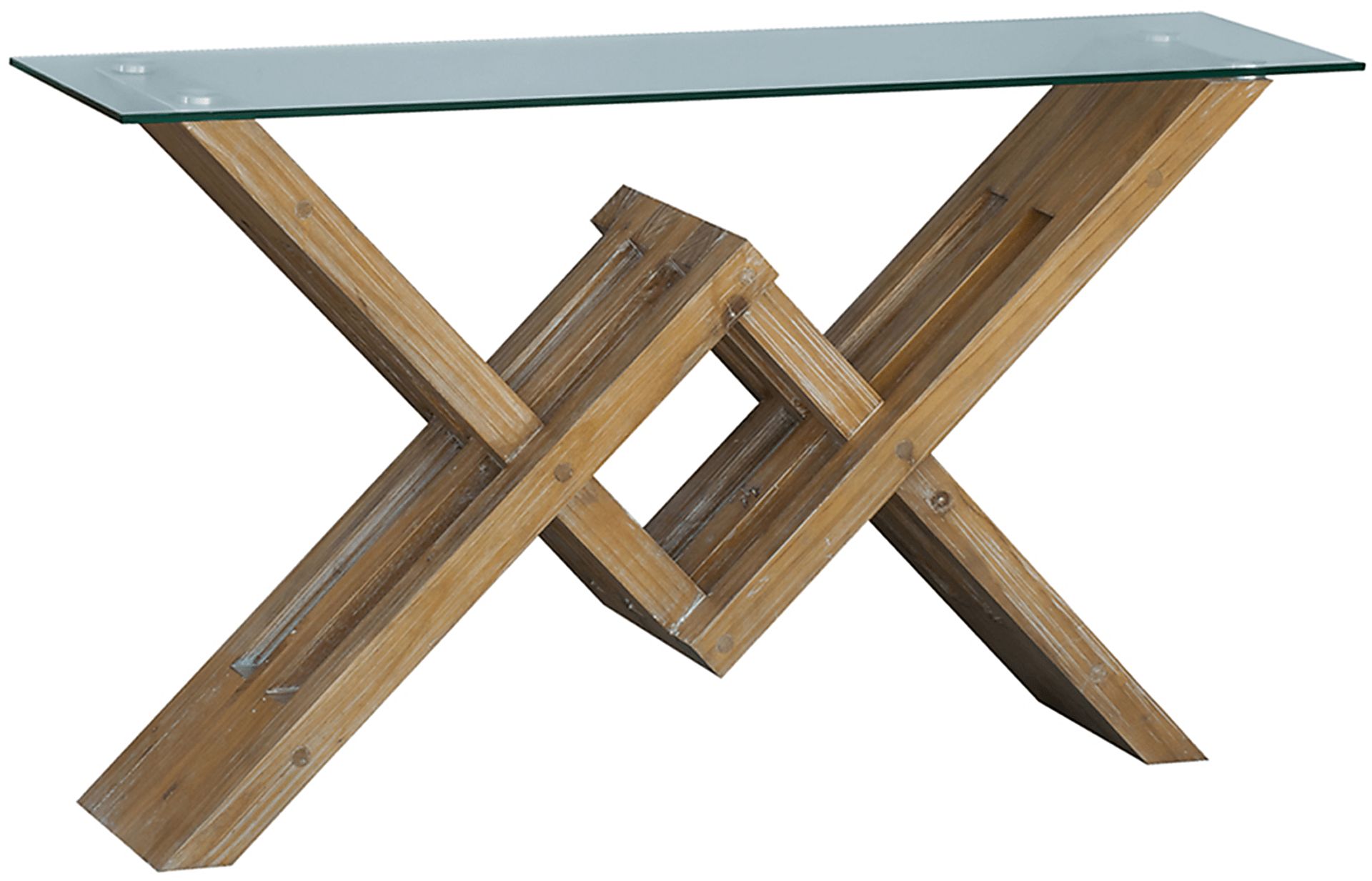 Lenere Brown Sofa Table - Image 2