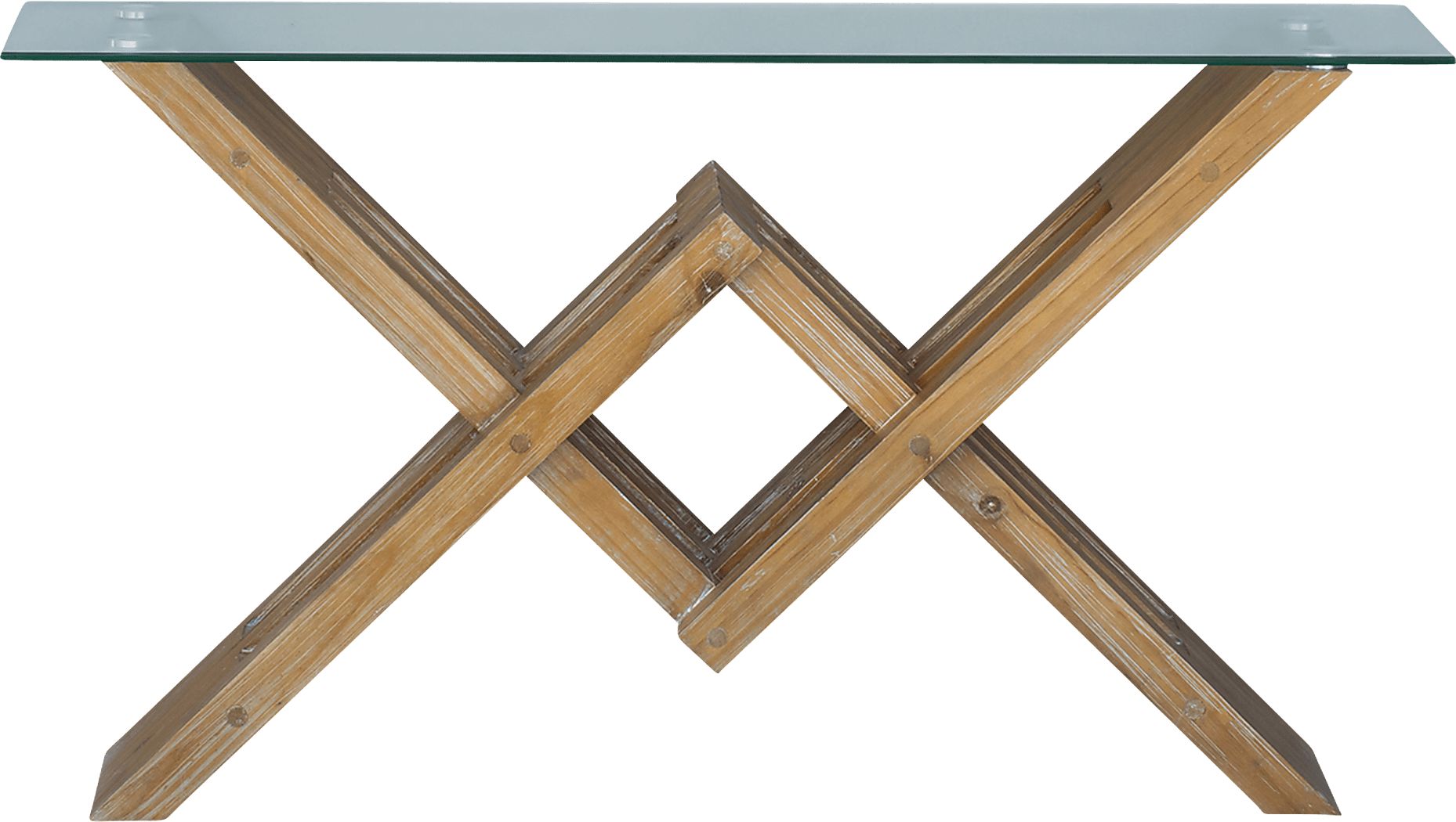 Lenere Brown Sofa Table