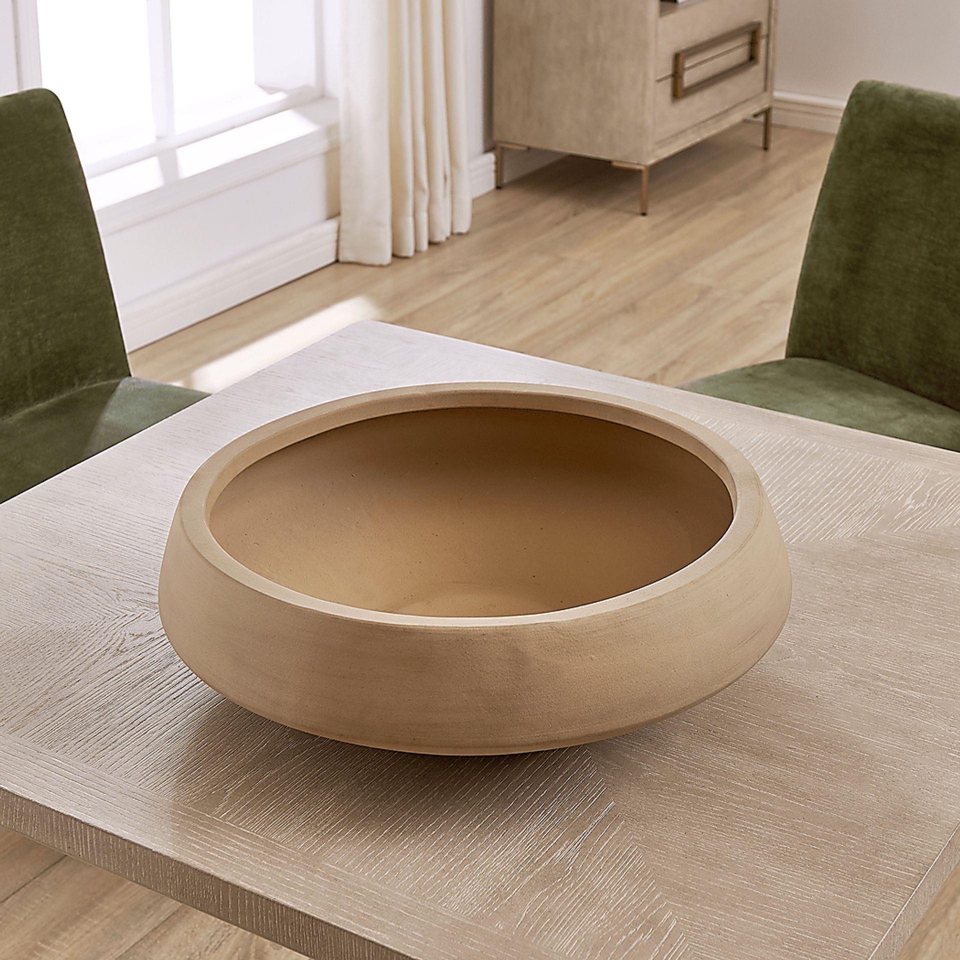 Leniza Natural Outdoor Bowl - Image 2