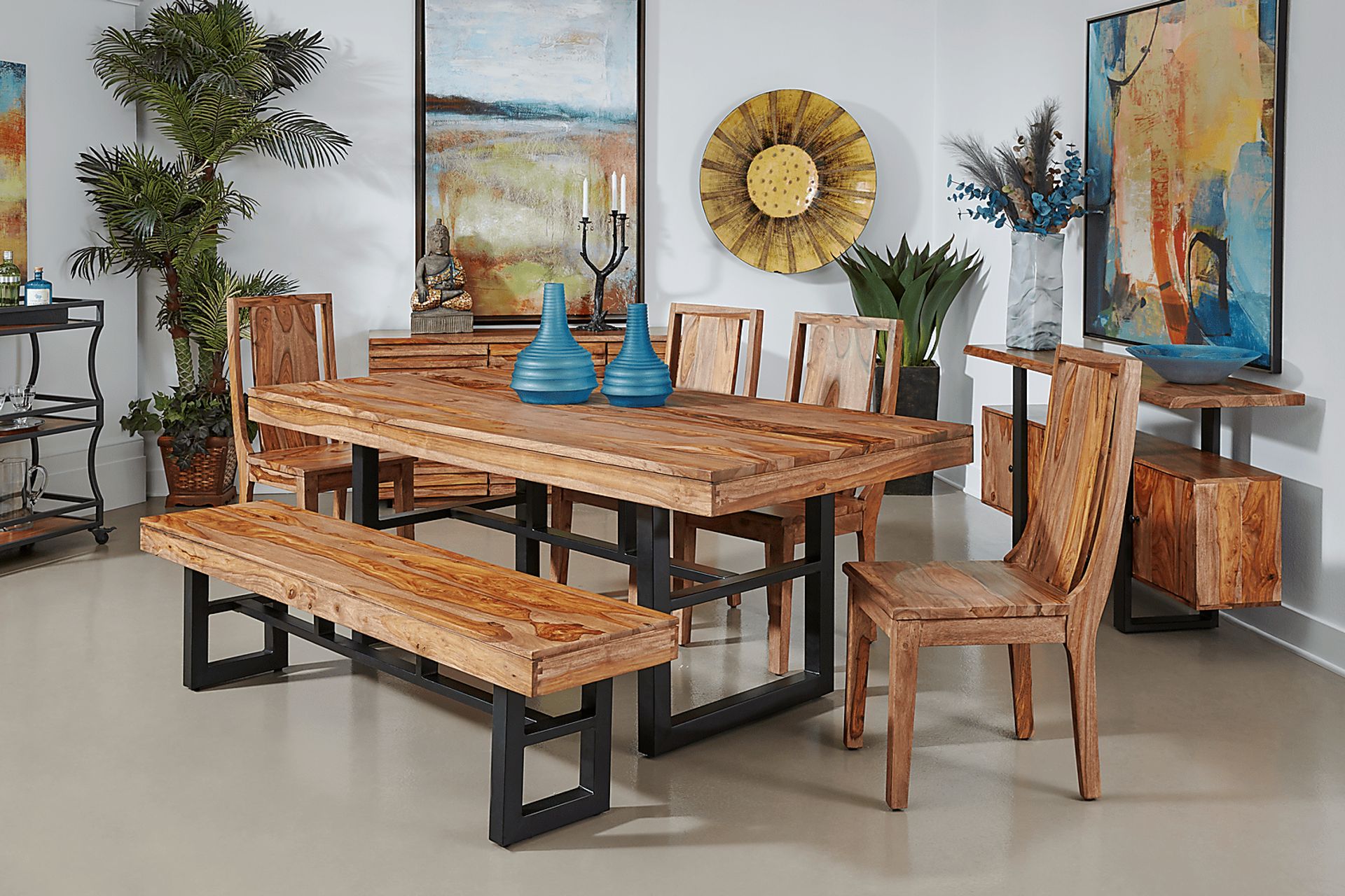 Lenlake Brown Dining Table - Image 3