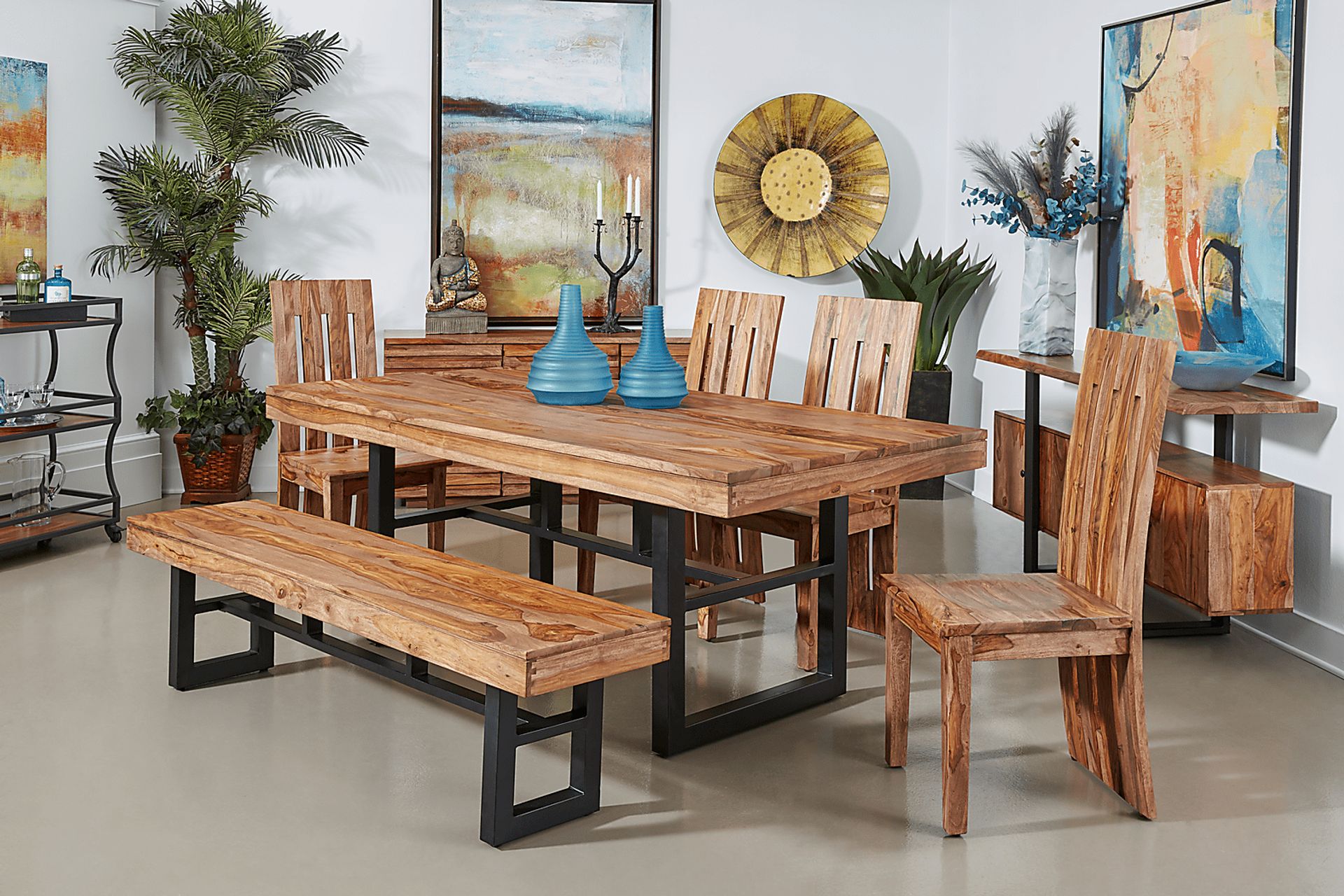 Lenlake Brown Dining Table - Image 4