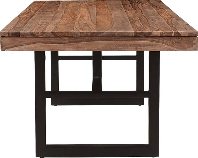 Lenlake Brown Dining Table - Thumbnail - Image 9
