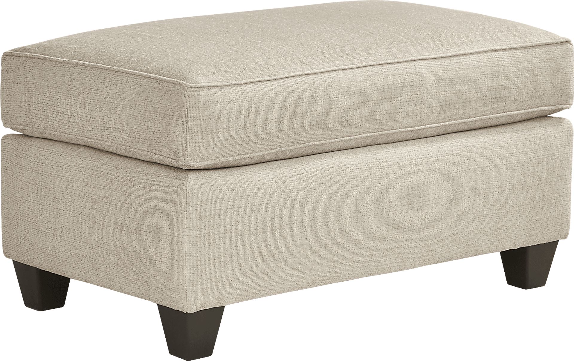 Lennon Beige Ottoman - Image 1