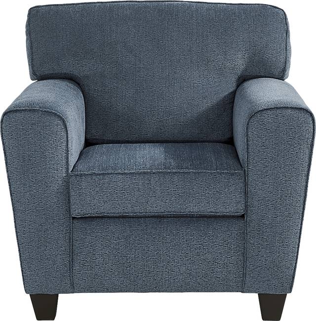 Lennon Navy Chair - Thumbnail - Image 2