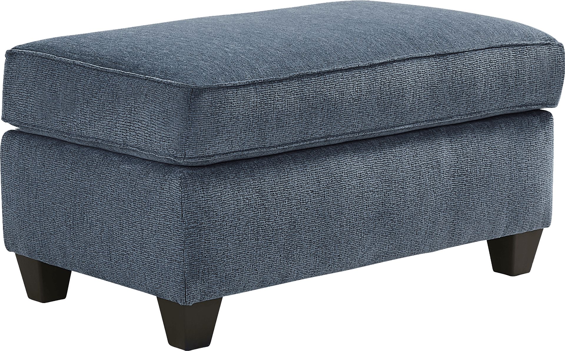 Lennon Navy Ottoman - Image 1