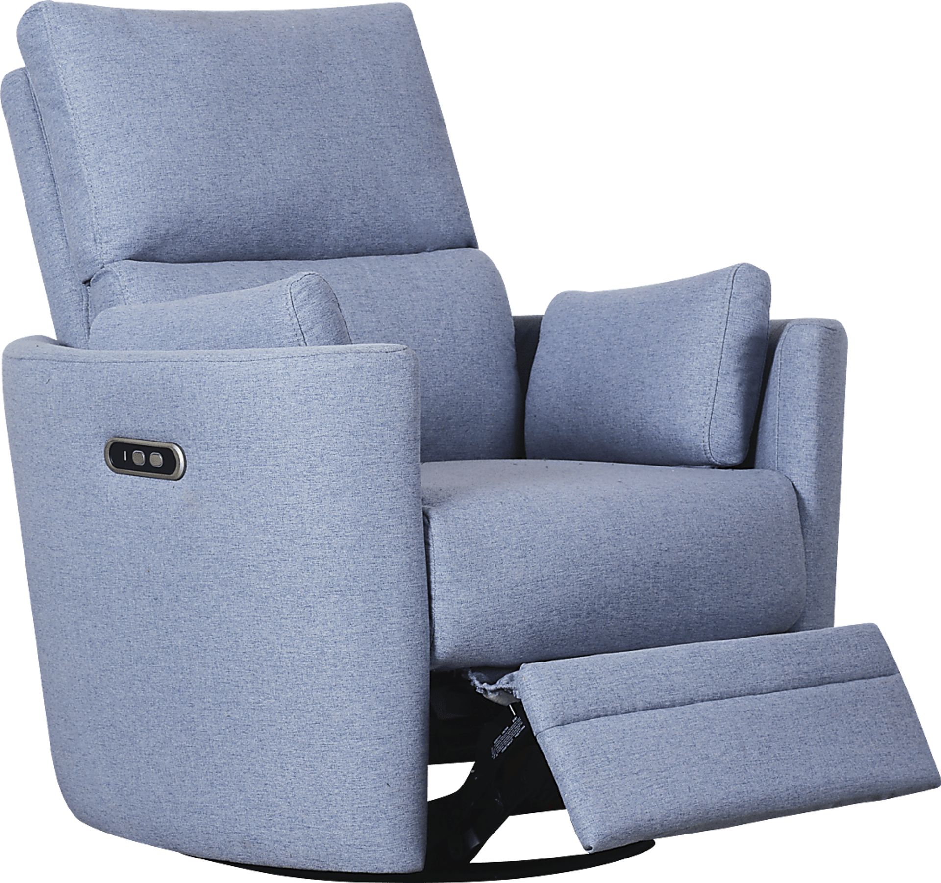 Lennox Chambray Power Glider Recliner - Image 2
