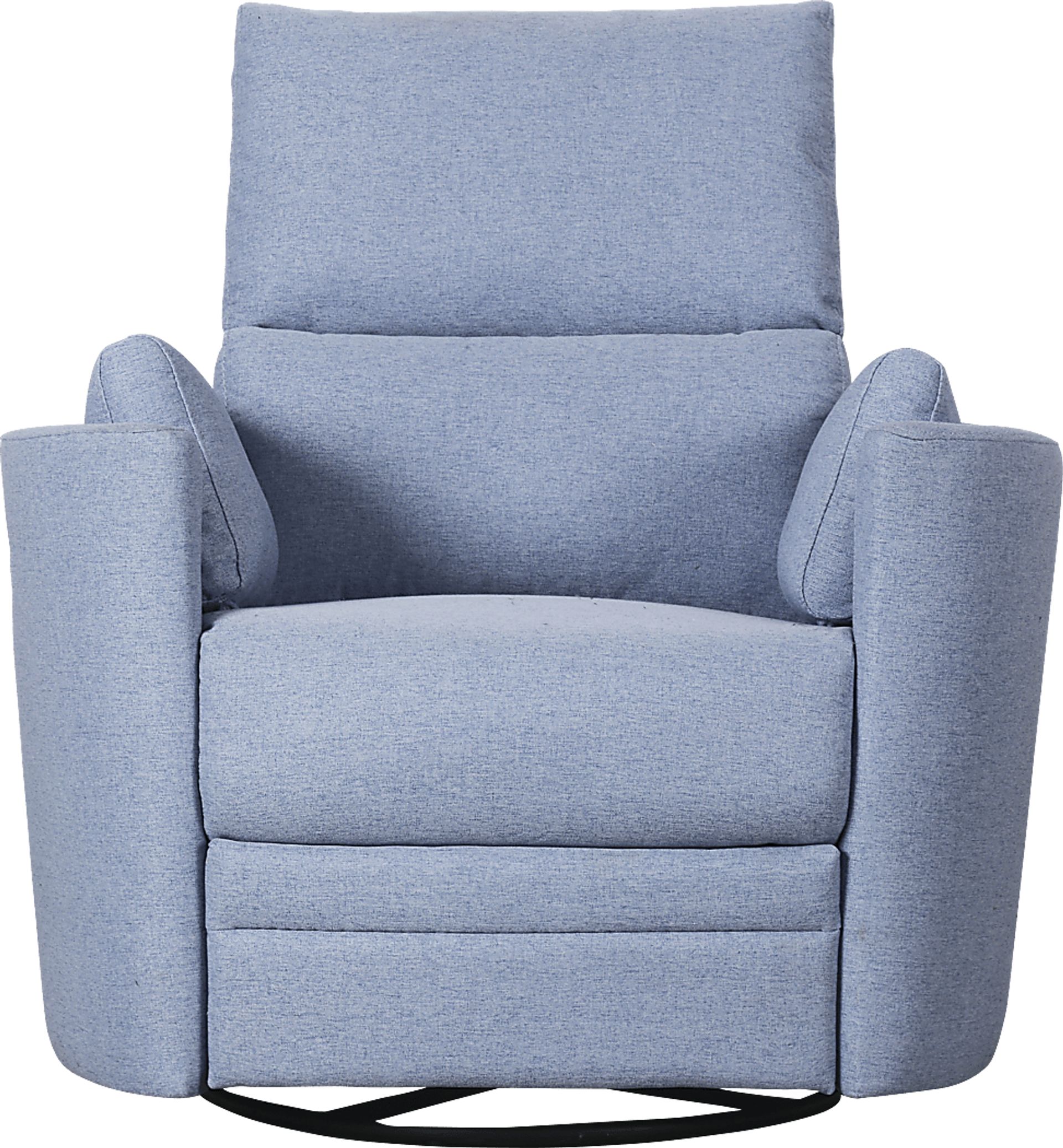 Lennox Chambray Power Glider Recliner - Image 3