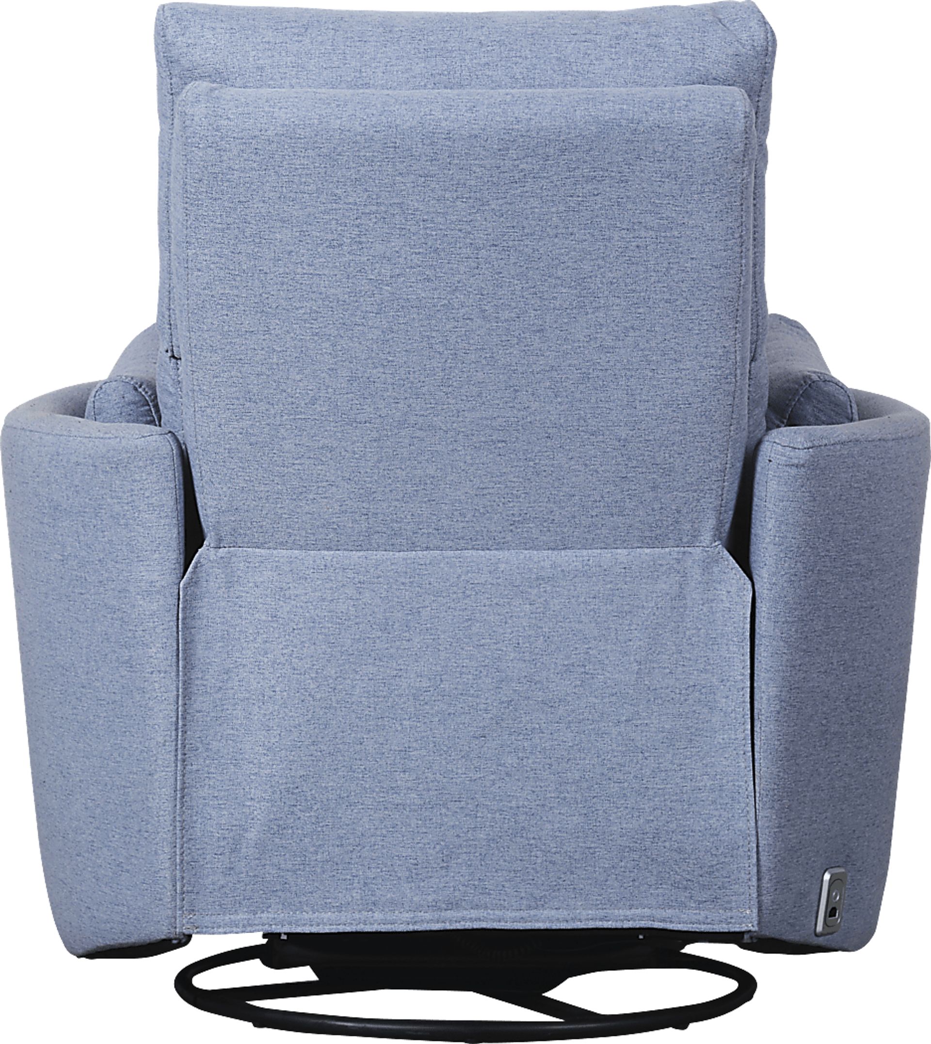 Lennox Chambray Power Glider Recliner - Image 4