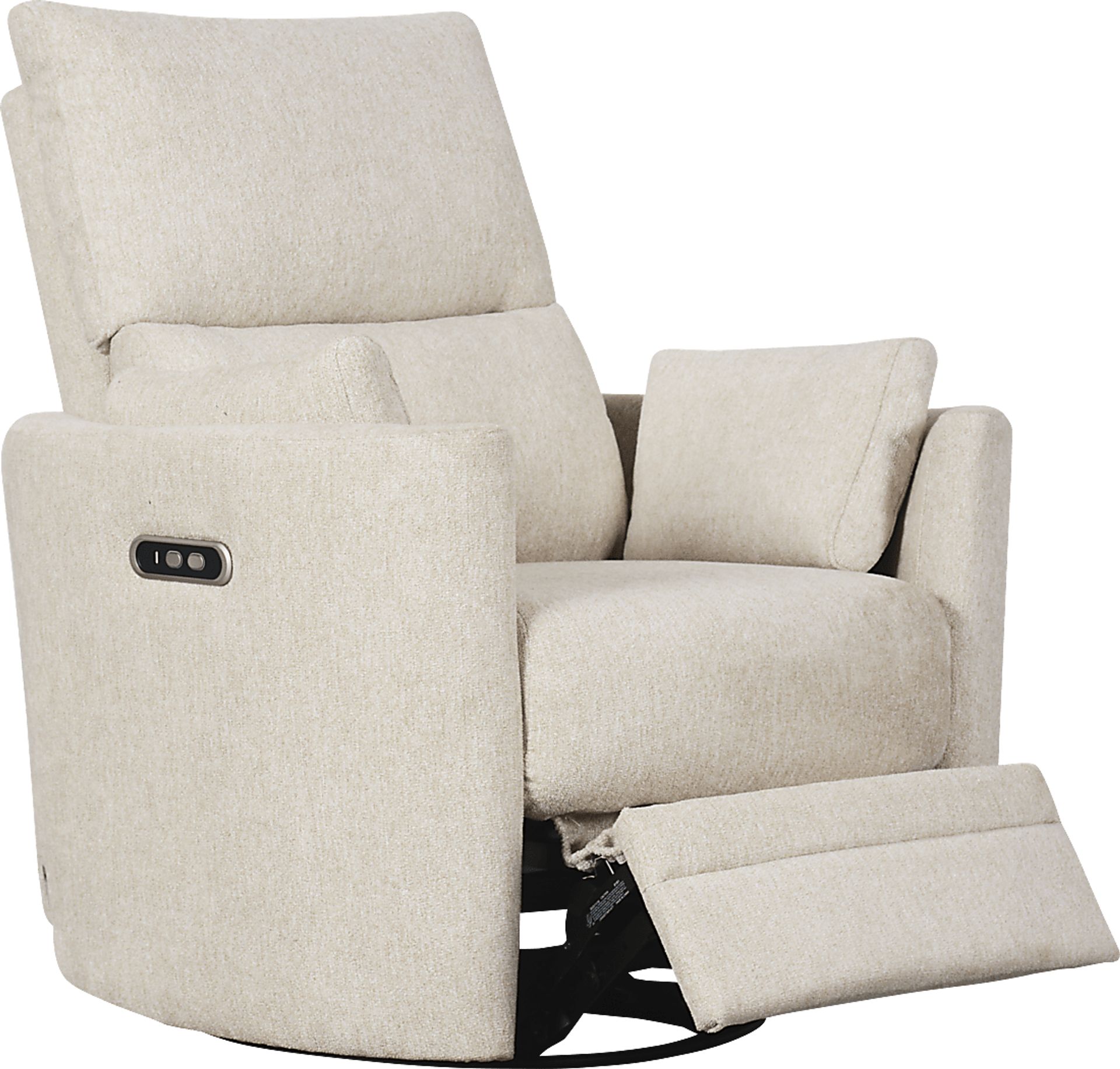 Lennox Ivory Power Glider Recliner - Image 2