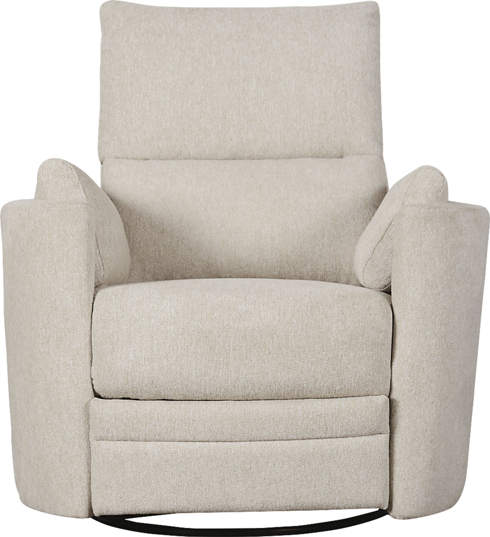 Lennox Ivory Power Glider Recliner - Image 3