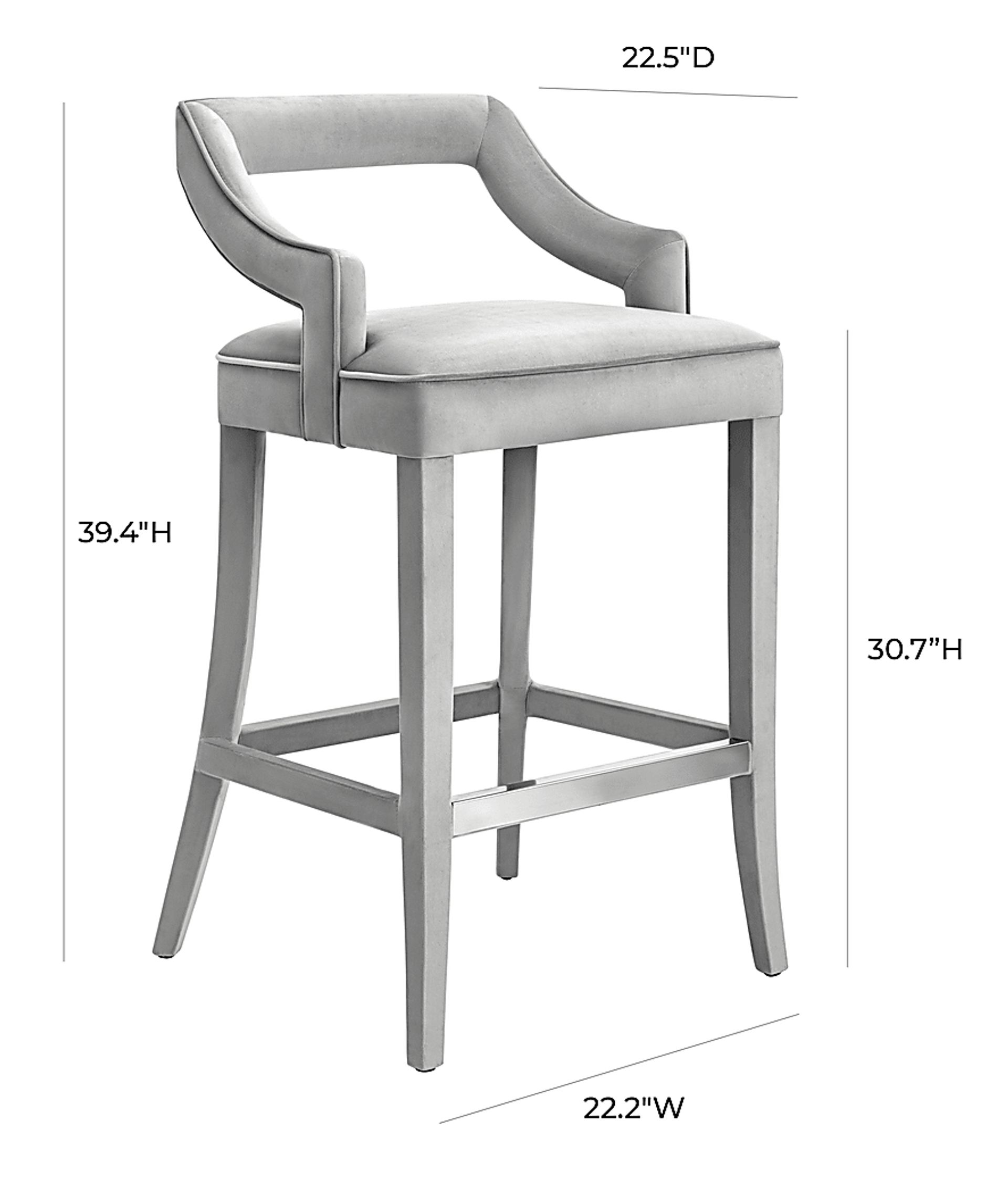 Lenorelle Gray Barstool - Image 7