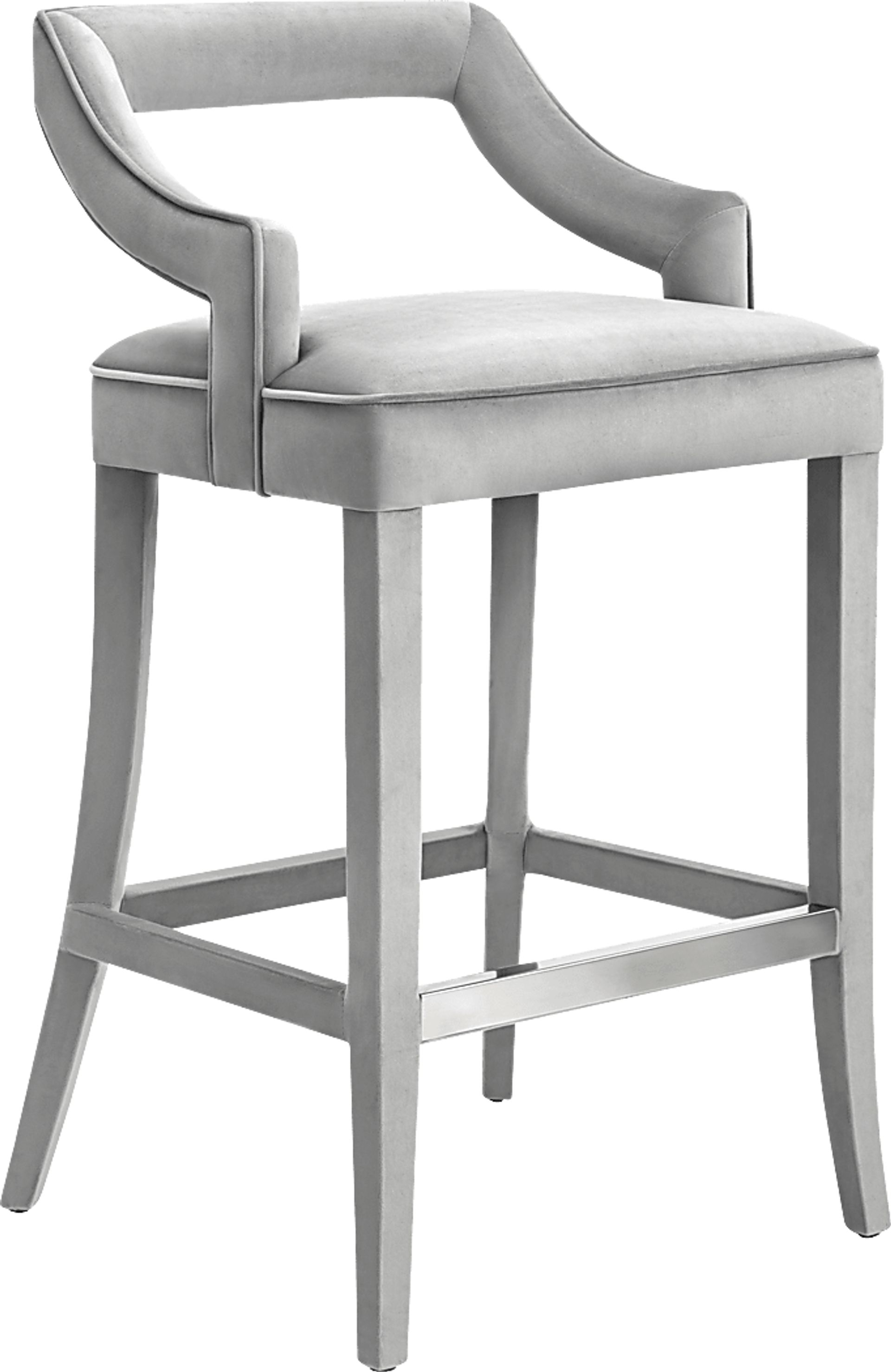 Lenorelle Gray Barstool - Image 1