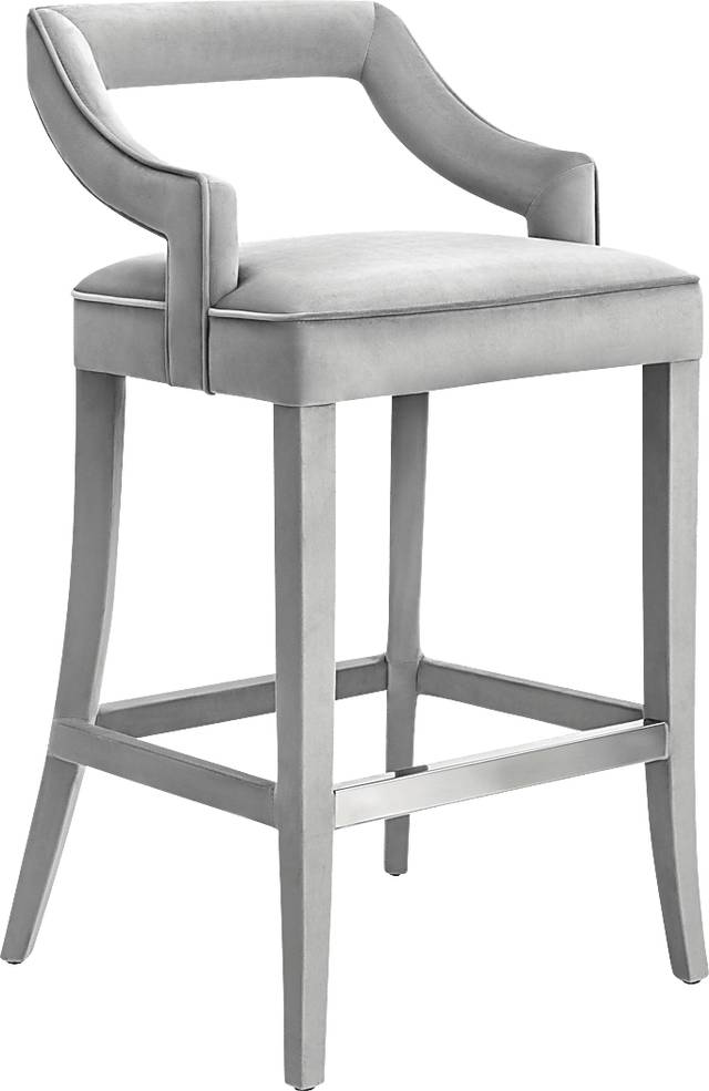 Lenorelle Gray Counter Height Stool - Thumbnail - Image 1