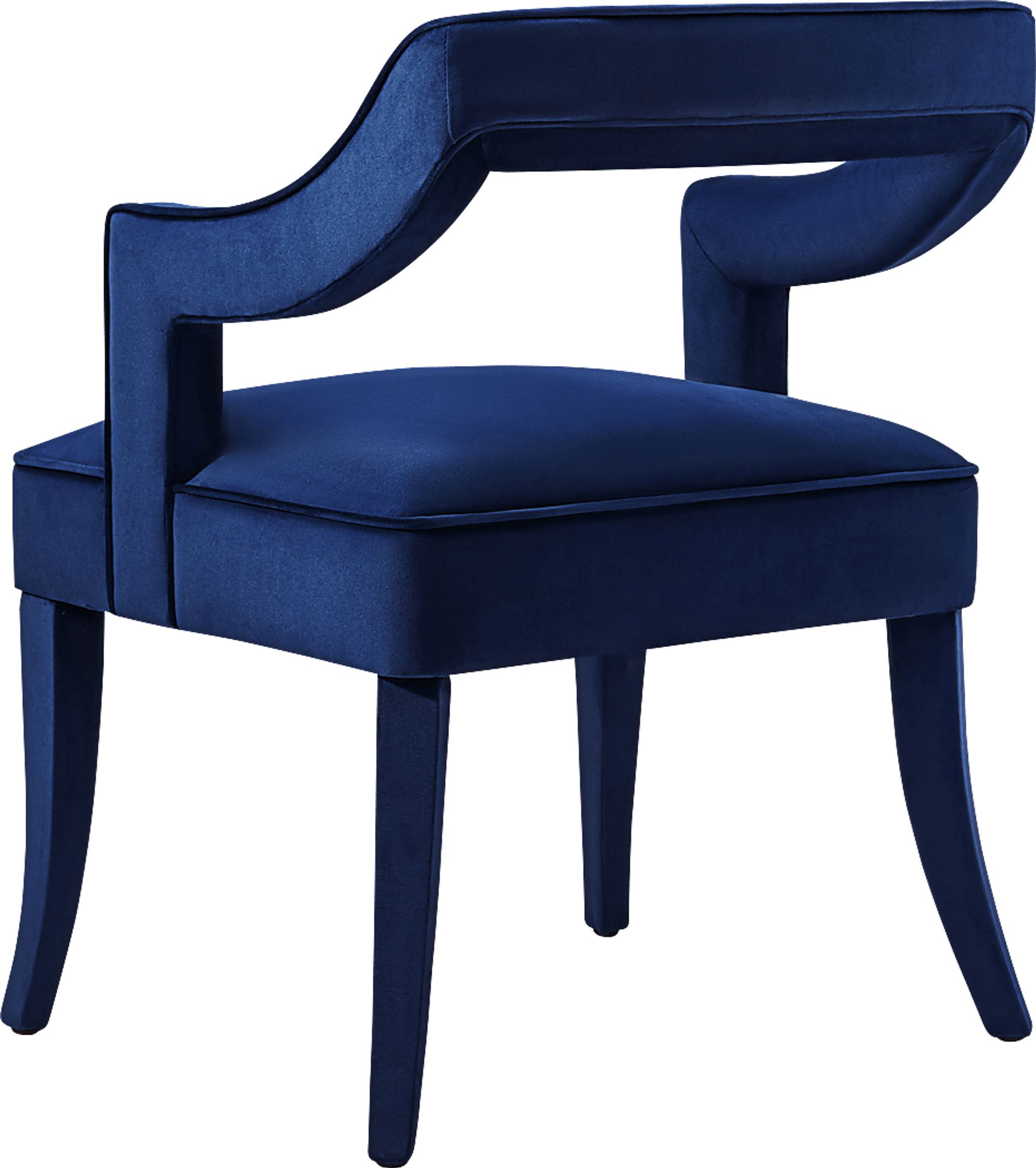 Lenorelle Navy Arm Chair - Image 3