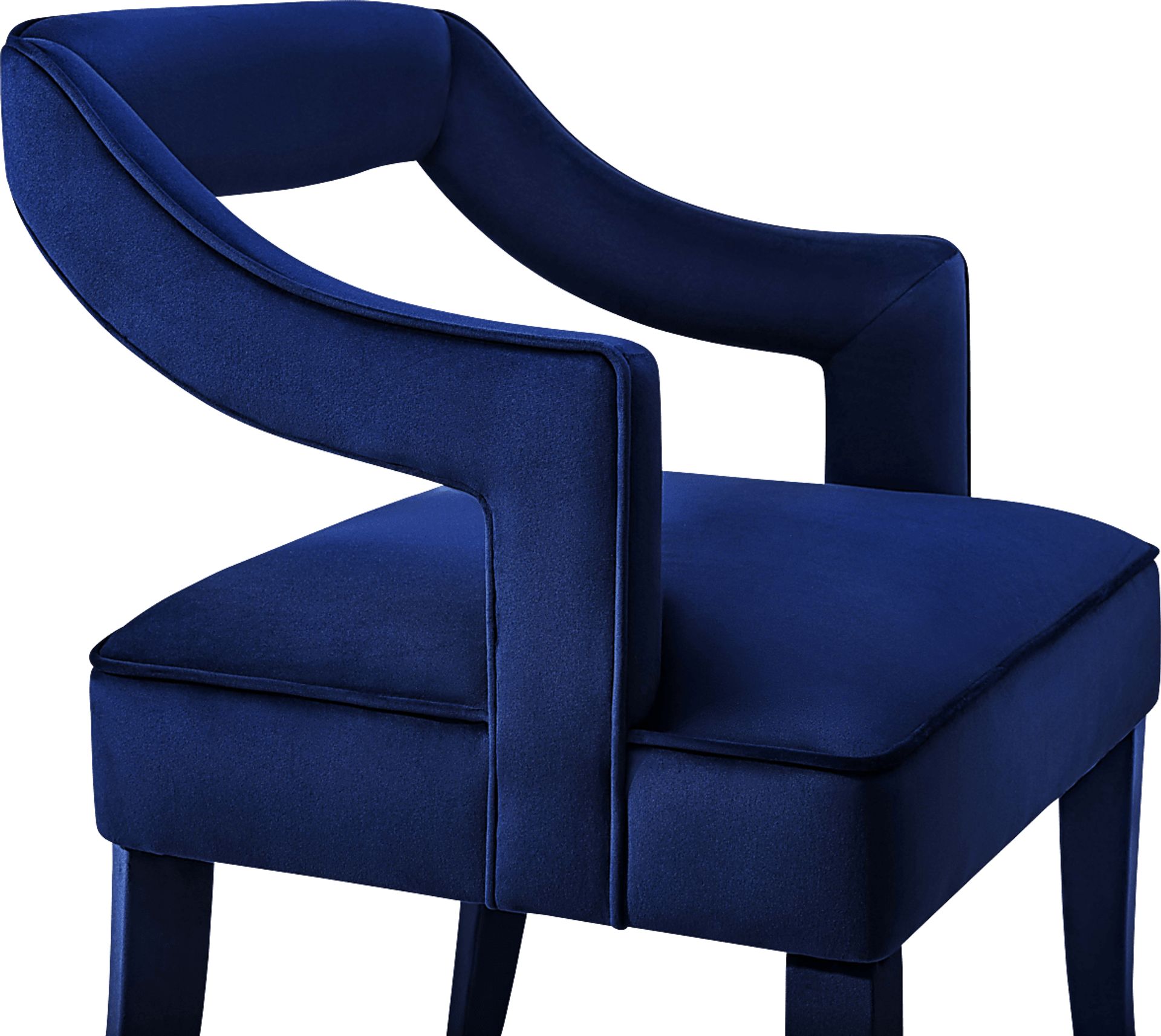 Lenorelle Navy Arm Chair - Image 4