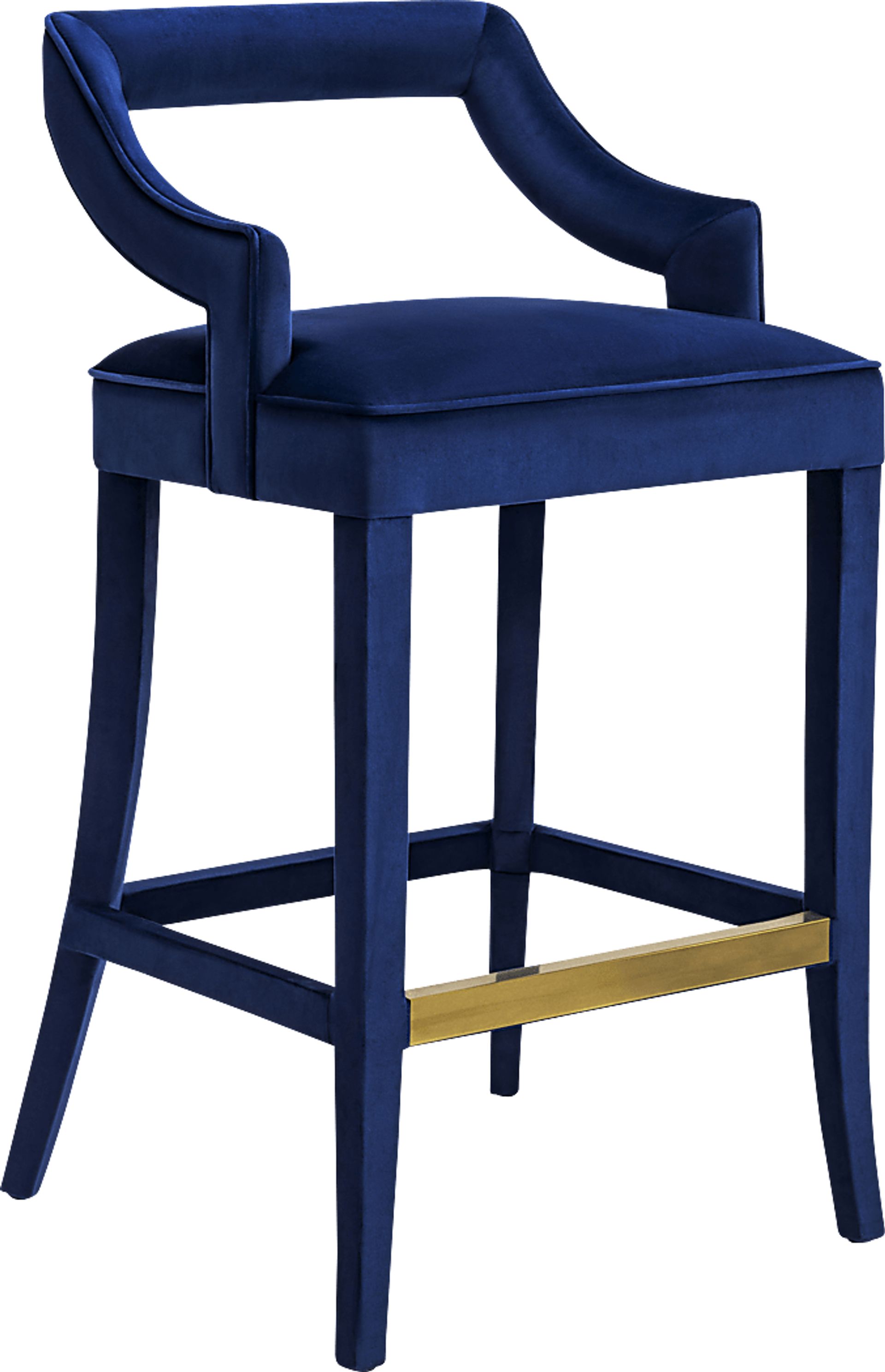Lenorelle Navy Barstool - Image 1