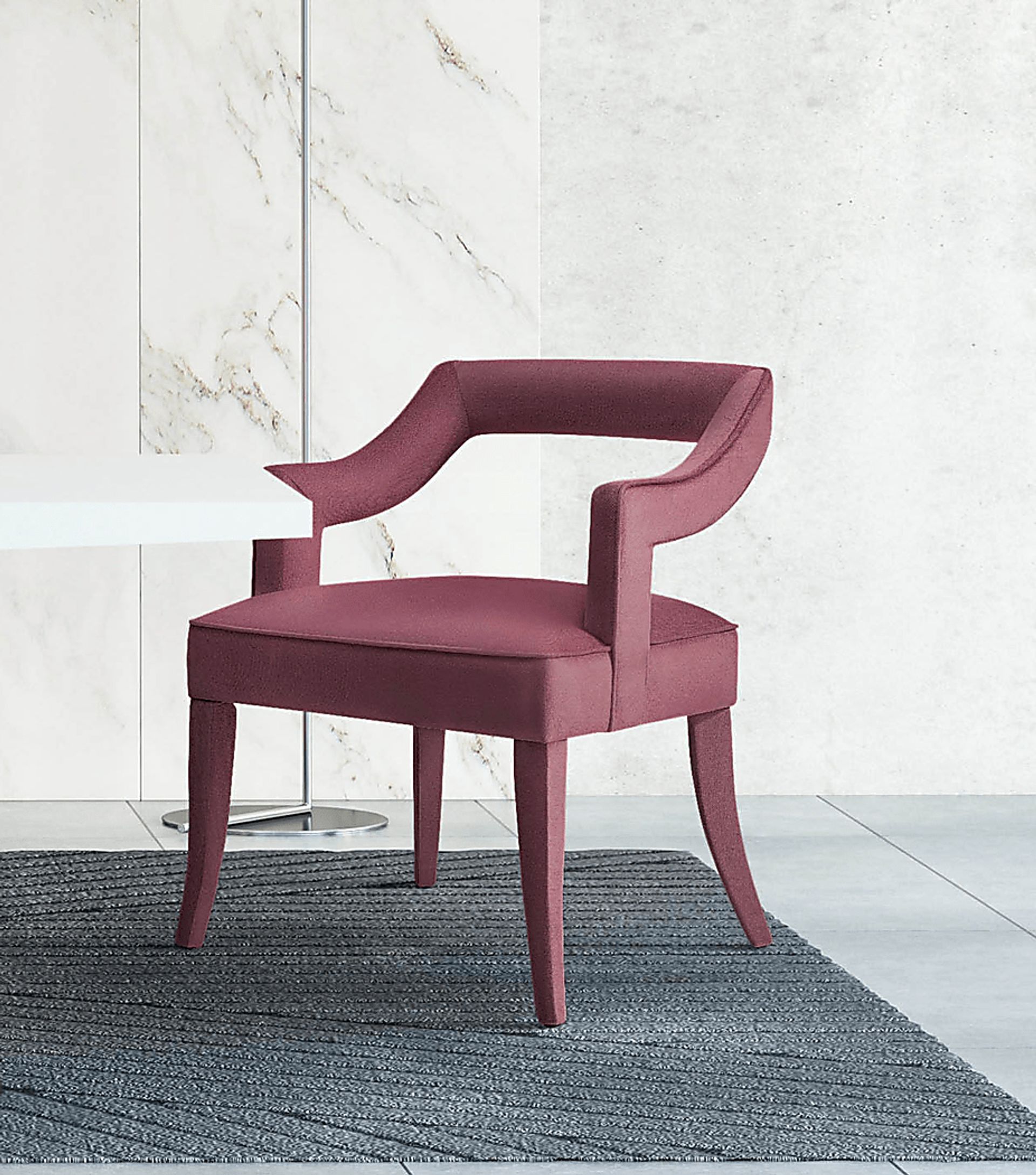 Lenorelle Pink Arm Chair - Image 7
