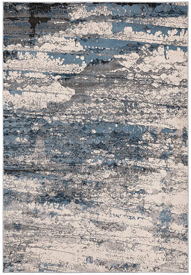 Lenyl 5' x 7' Indigo Rug - Thumbnail - Image 1