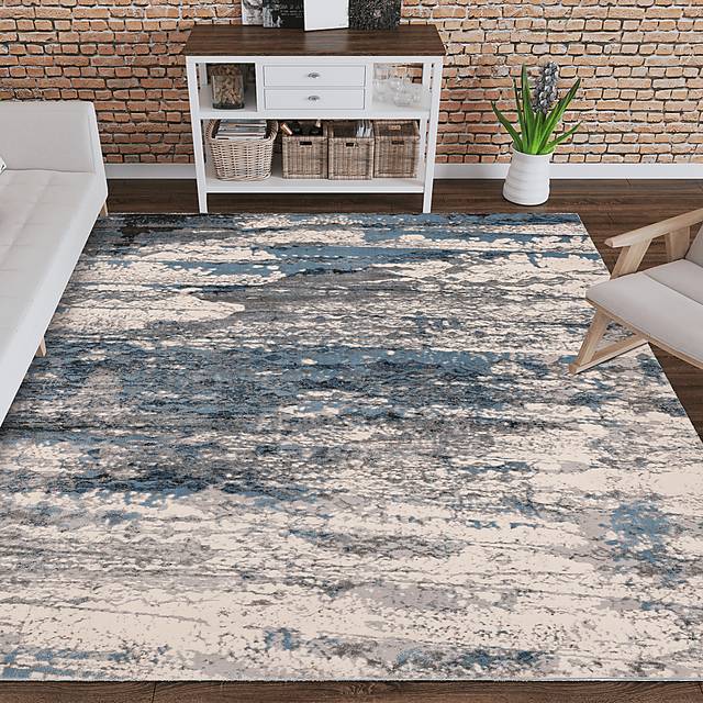 Lenyl 8' x 10' Indigo Rug - Thumbnail - Image 2