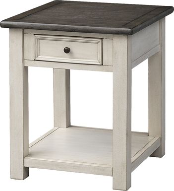 Leoane Ivory Accent Table
