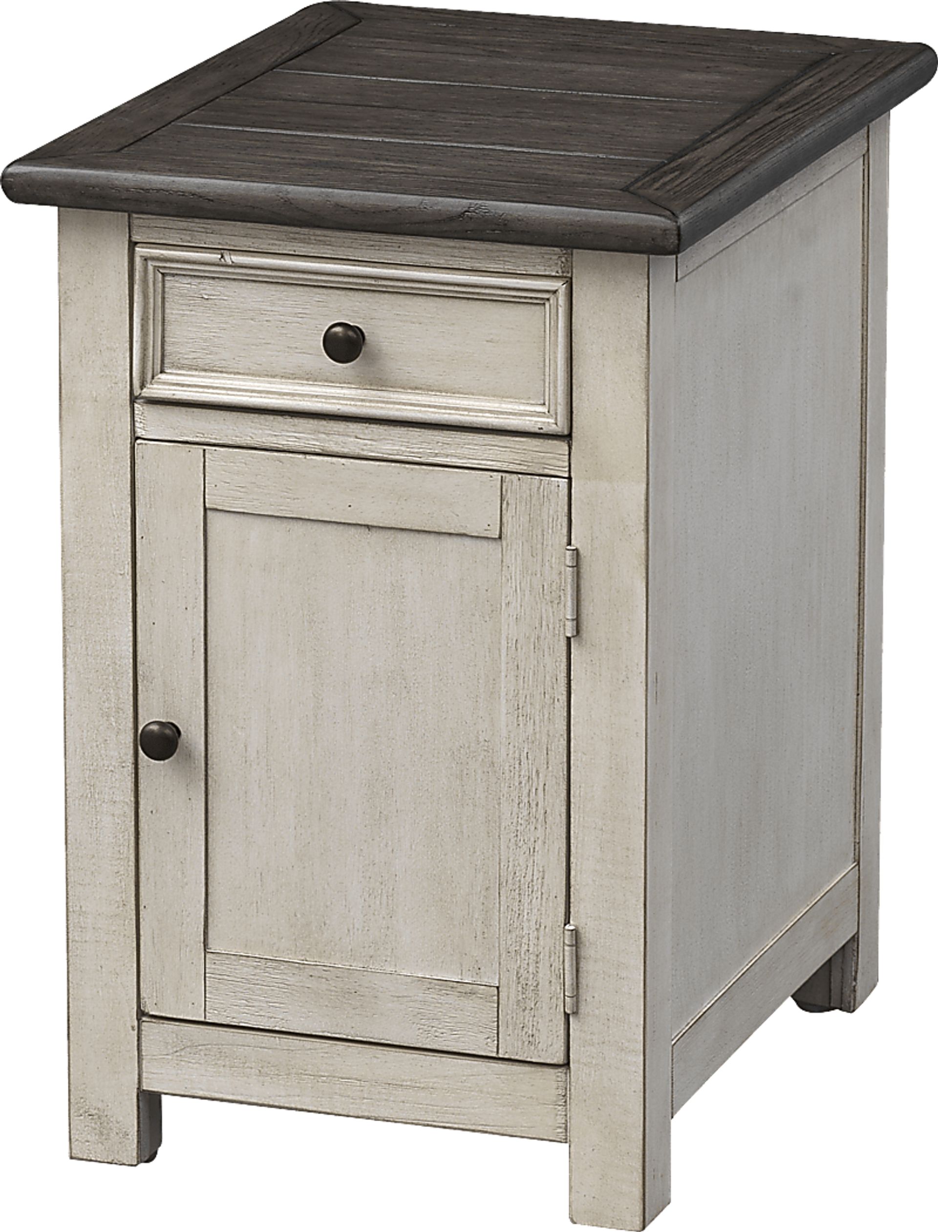 Leoane Ivory End Table - Image 1