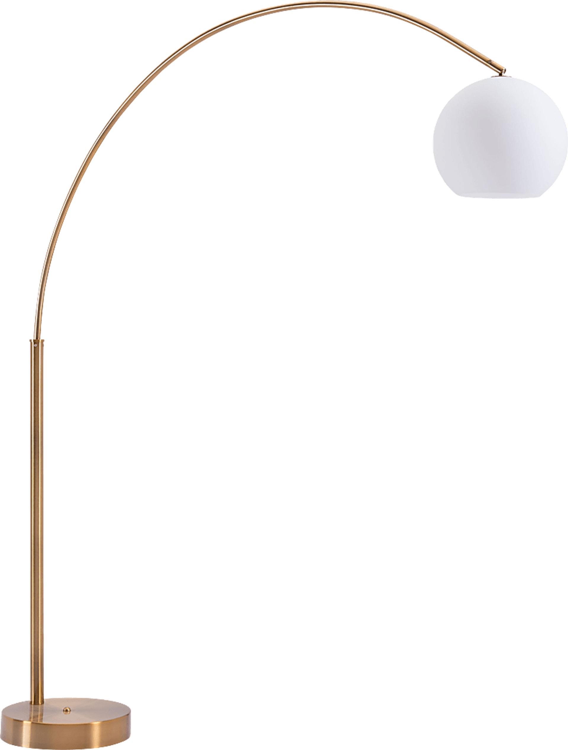 Leola Lane Brass Floor Lamp - Image 1