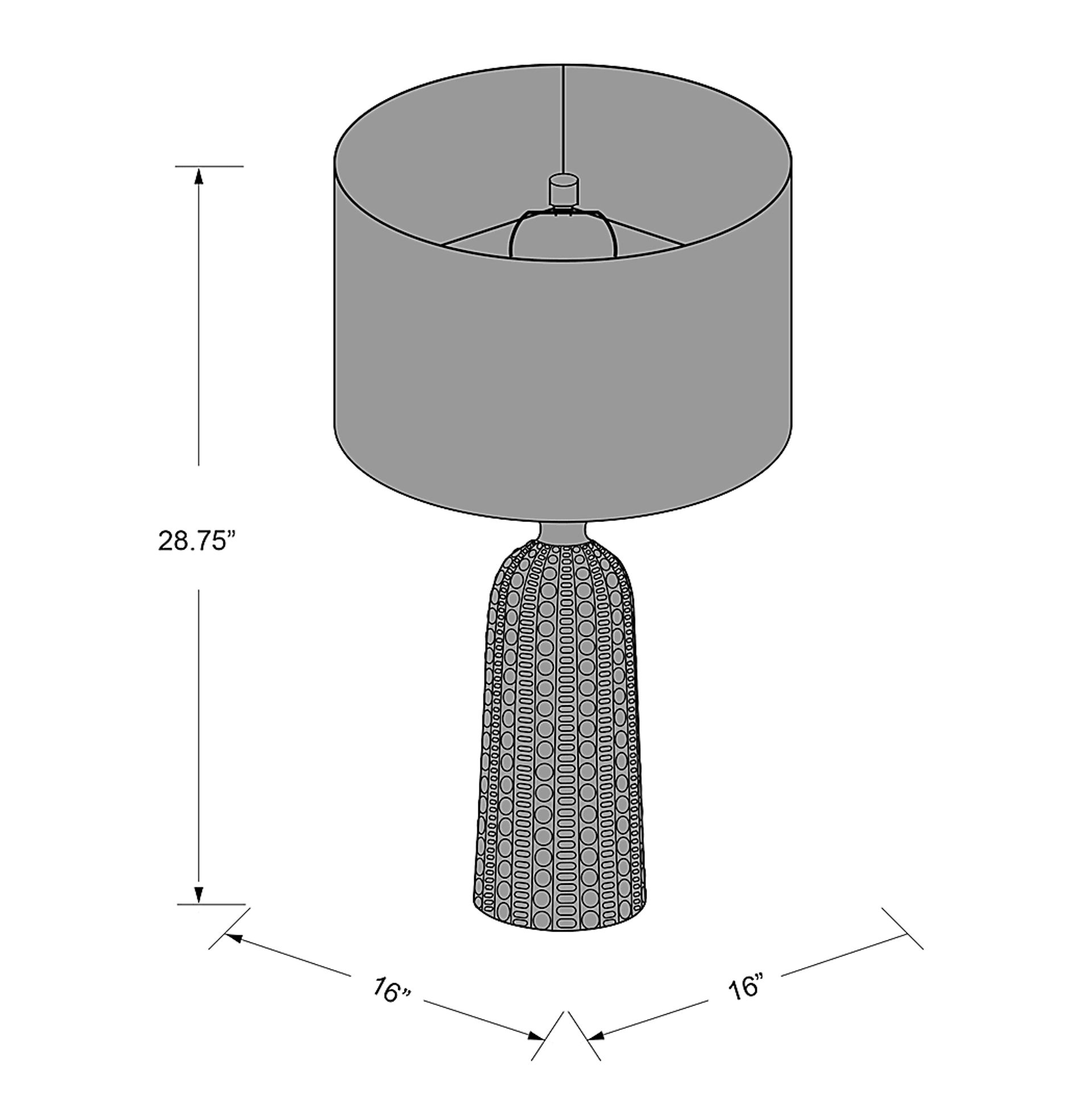 Leon Drive White Lamp - Image 11