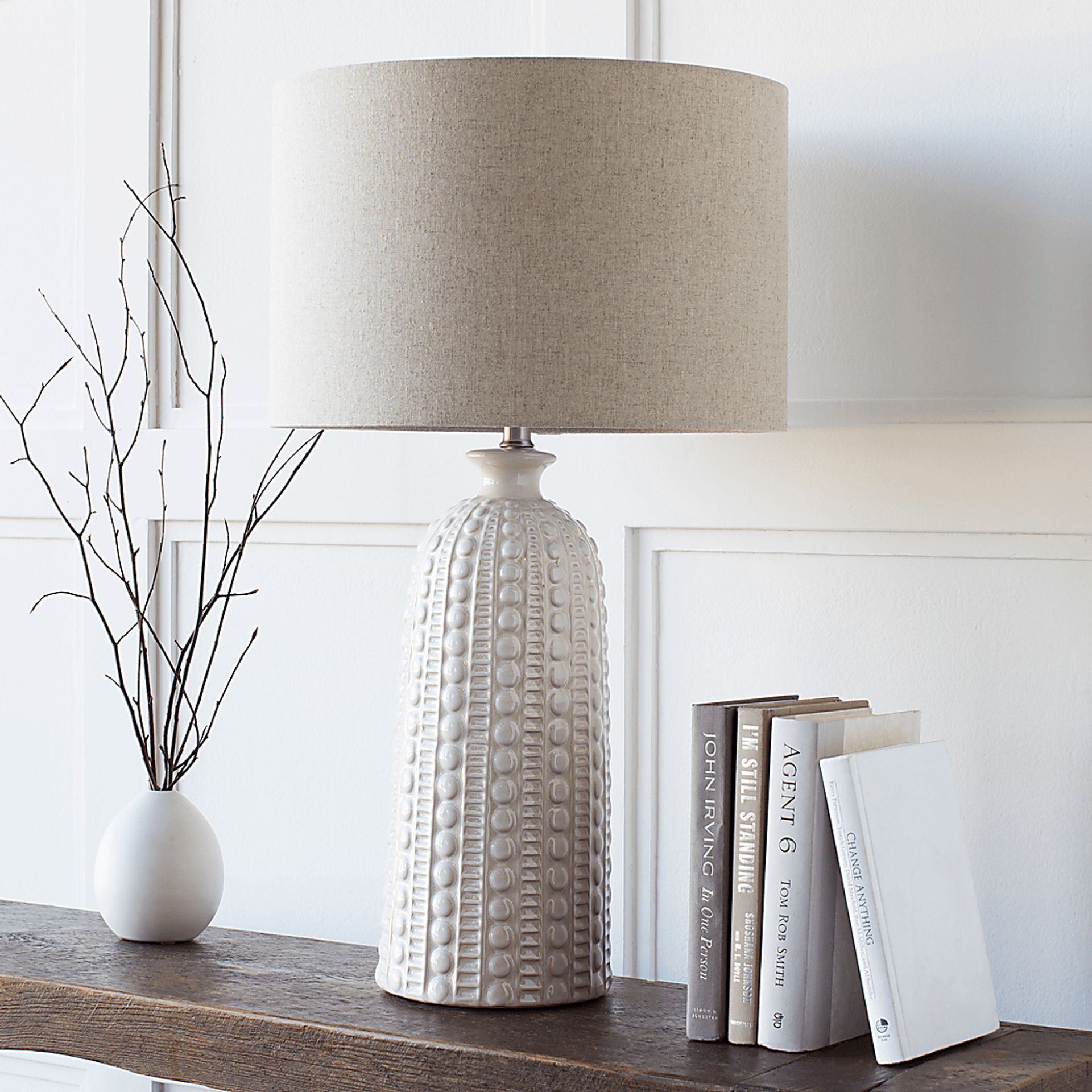 Leon Drive White Lamp - Image 7