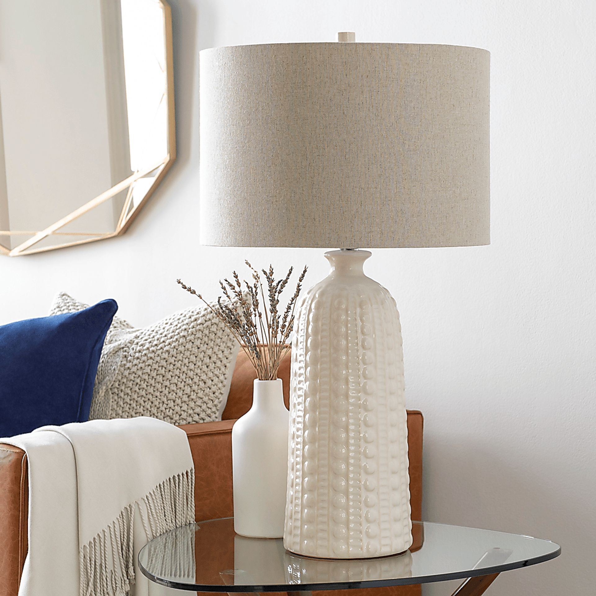 Leon Drive White Lamp - Image 9